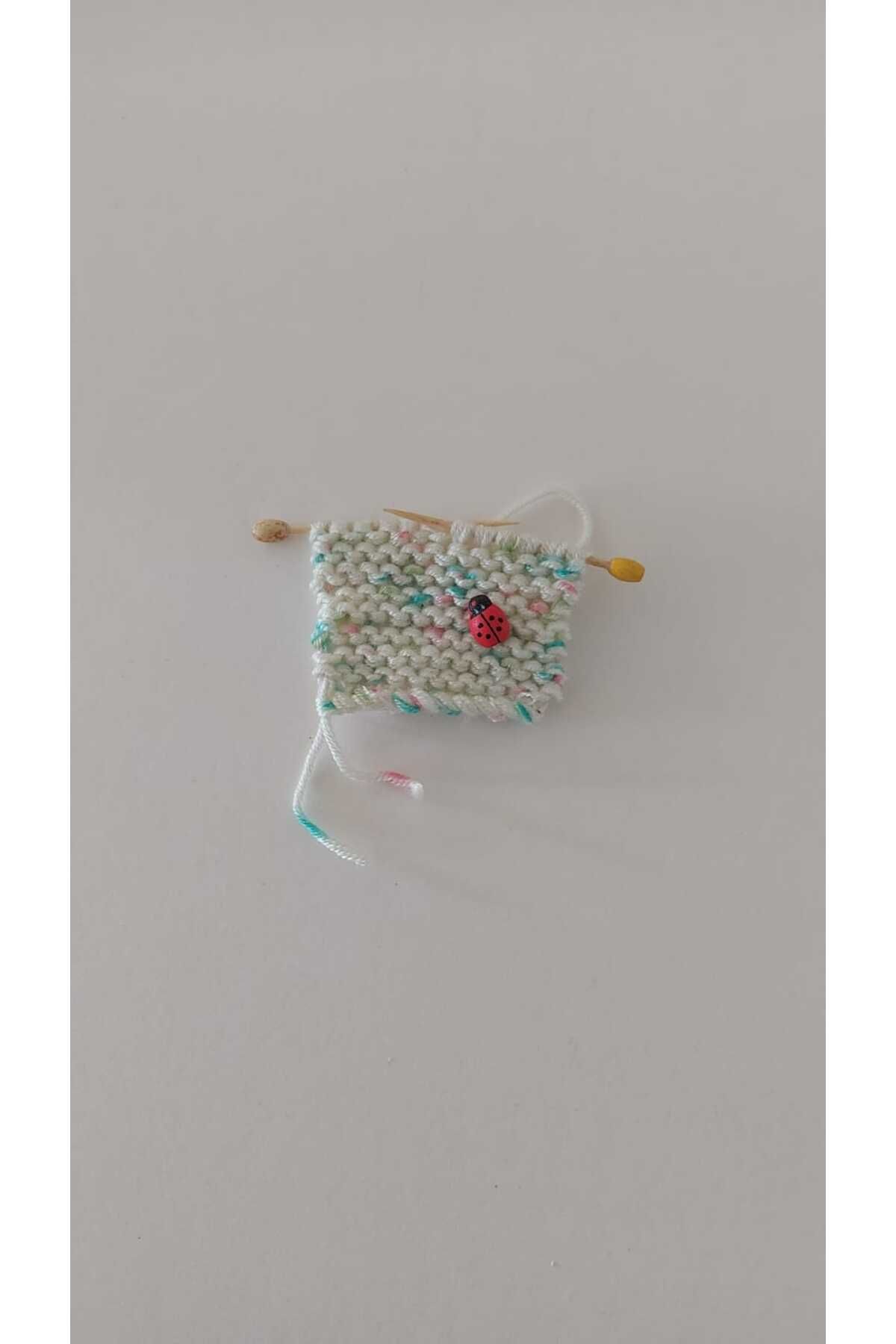GiftlandCollection GiftLand Beyaz El Örgüsü Minyatür Magnet