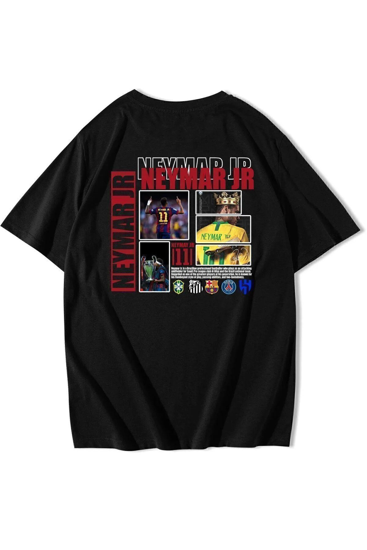 Bozz&Bozz Collection Unisex Oversize Neymar JR T-shirt