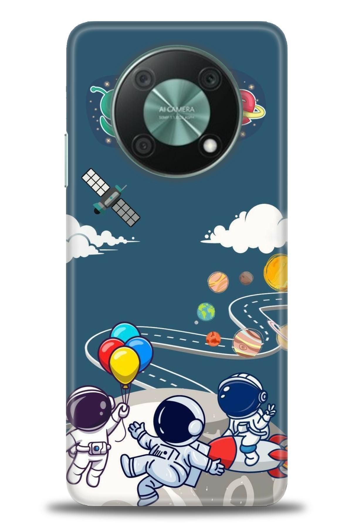 CooperTech Huawei Nova Y90 İle Uyumlu HD Baskılı Silikon Kılıf - 298