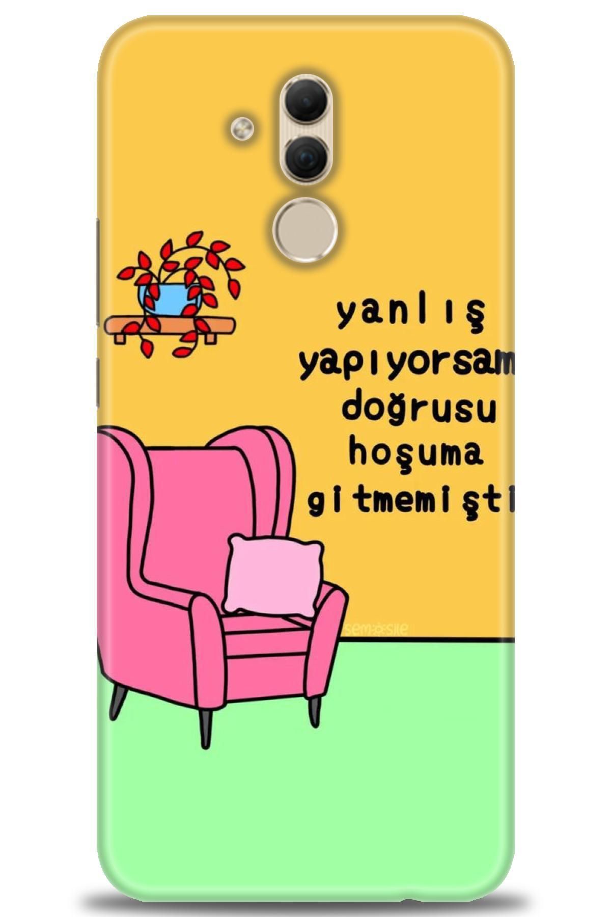 CooperTech Huawei Mate 20 Lite İle Uyumlu HD Baskılı Silikon Kılıf - 210