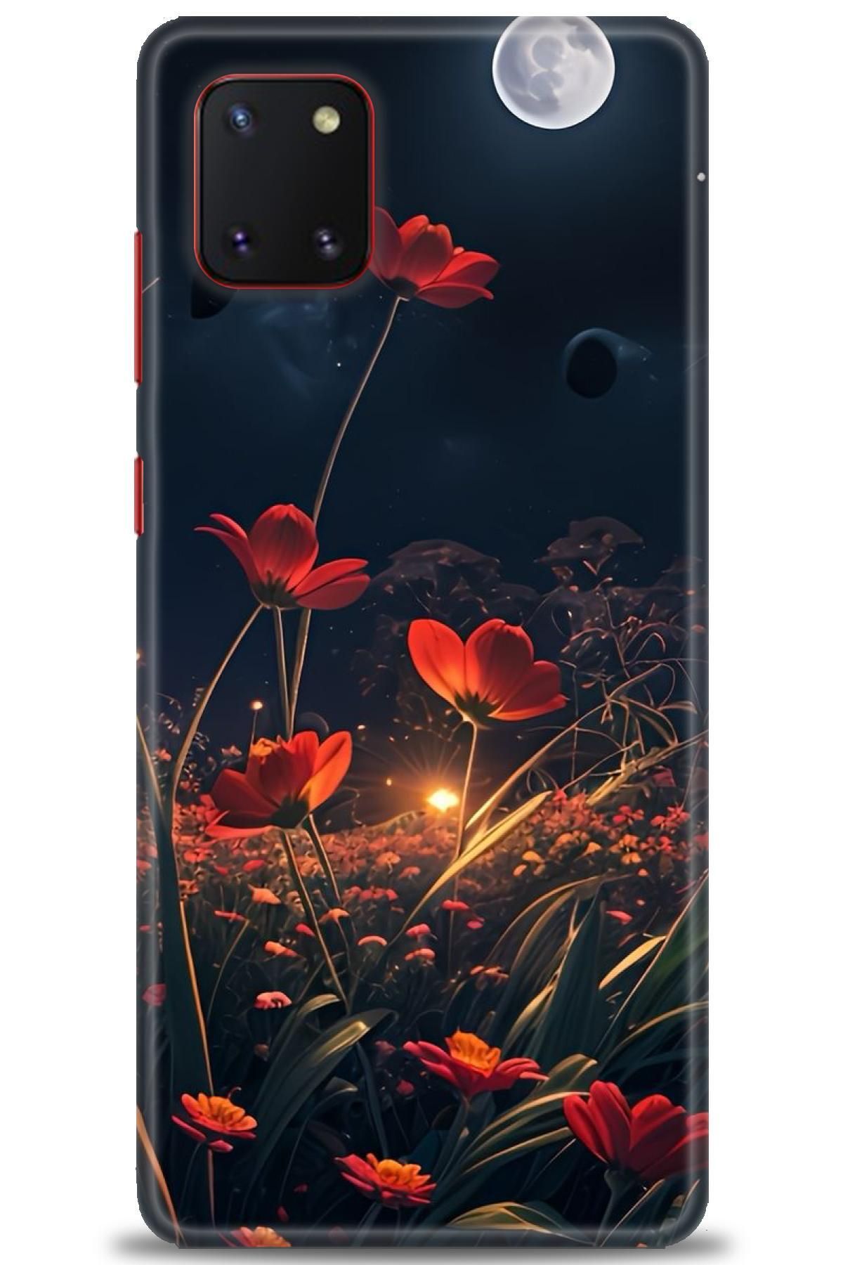CooperTech Samsung Galaxy A81 İle Uyumlu HD Baskılı Desenli Silikon Kılıf - 179
