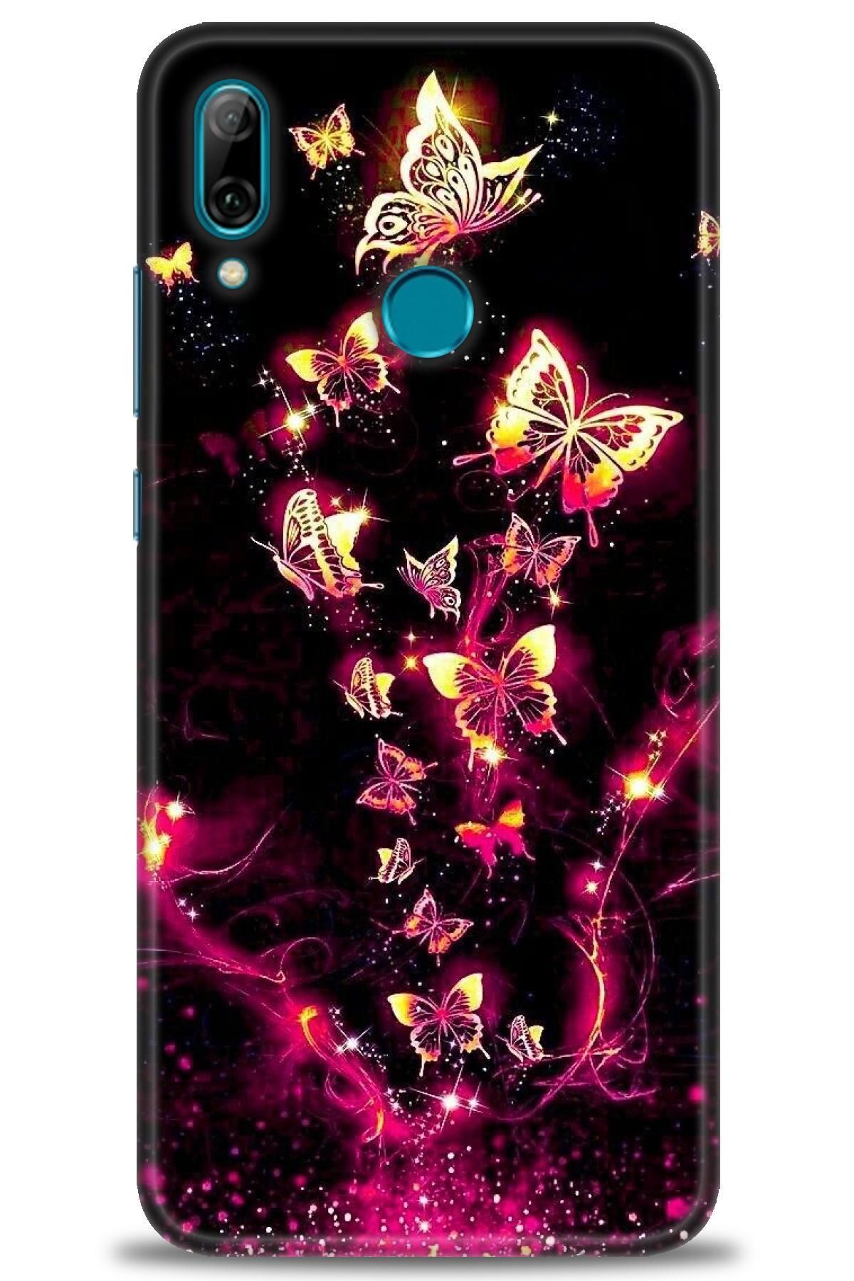 CooperTech Huawei P Smart Pro 2019 İle Uyumlu HD Baskılı Silikon Kılıf - 614