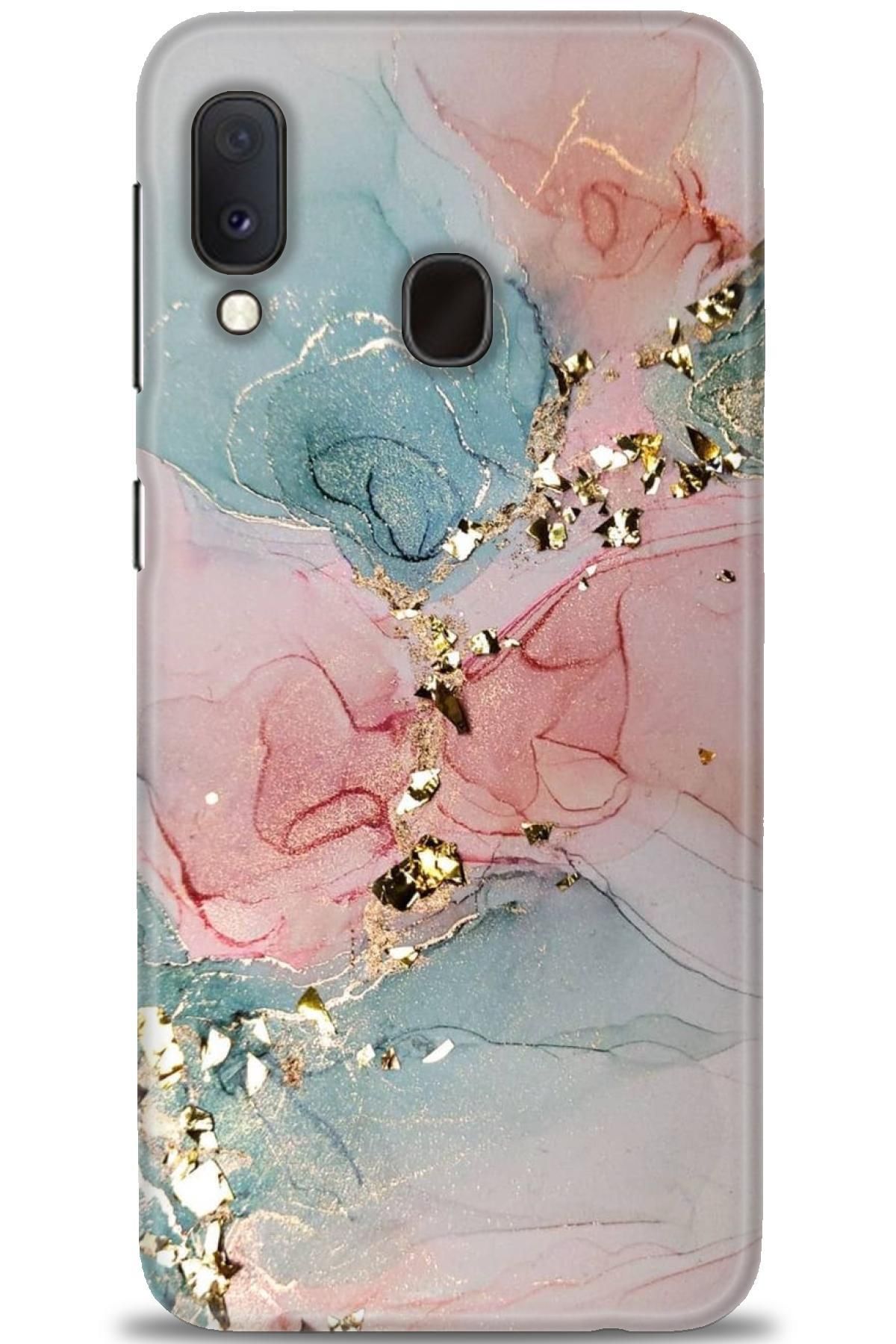 CooperTech Samsung Galaxy A20E İle Uyumlu HD Baskılı Desenli Silikon Kılıf - 403