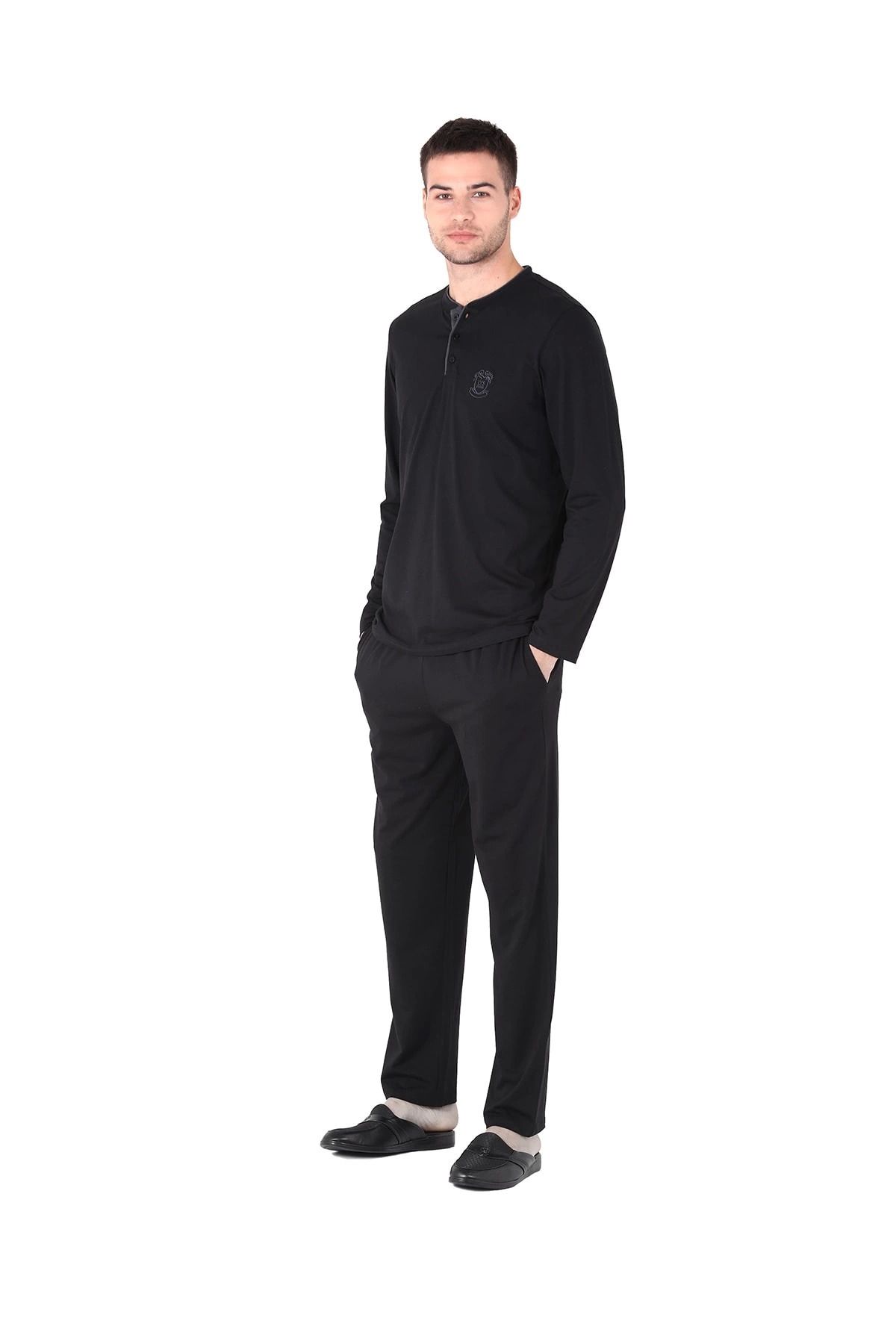 Moda Şahsenem D's Damat 221001 Uzun Kol Pijama Takımı