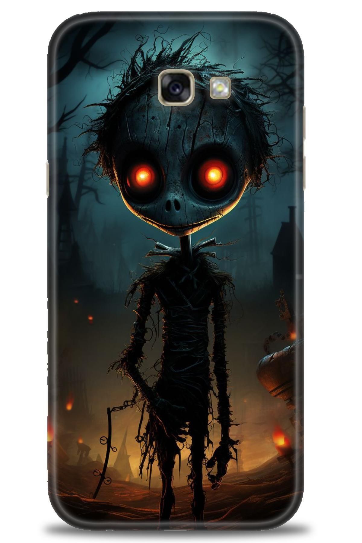 CooperTech Samsung Galaxy A7 2017 İle Uyumlu HD Baskılı Desenli Silikon Kılıf - 278