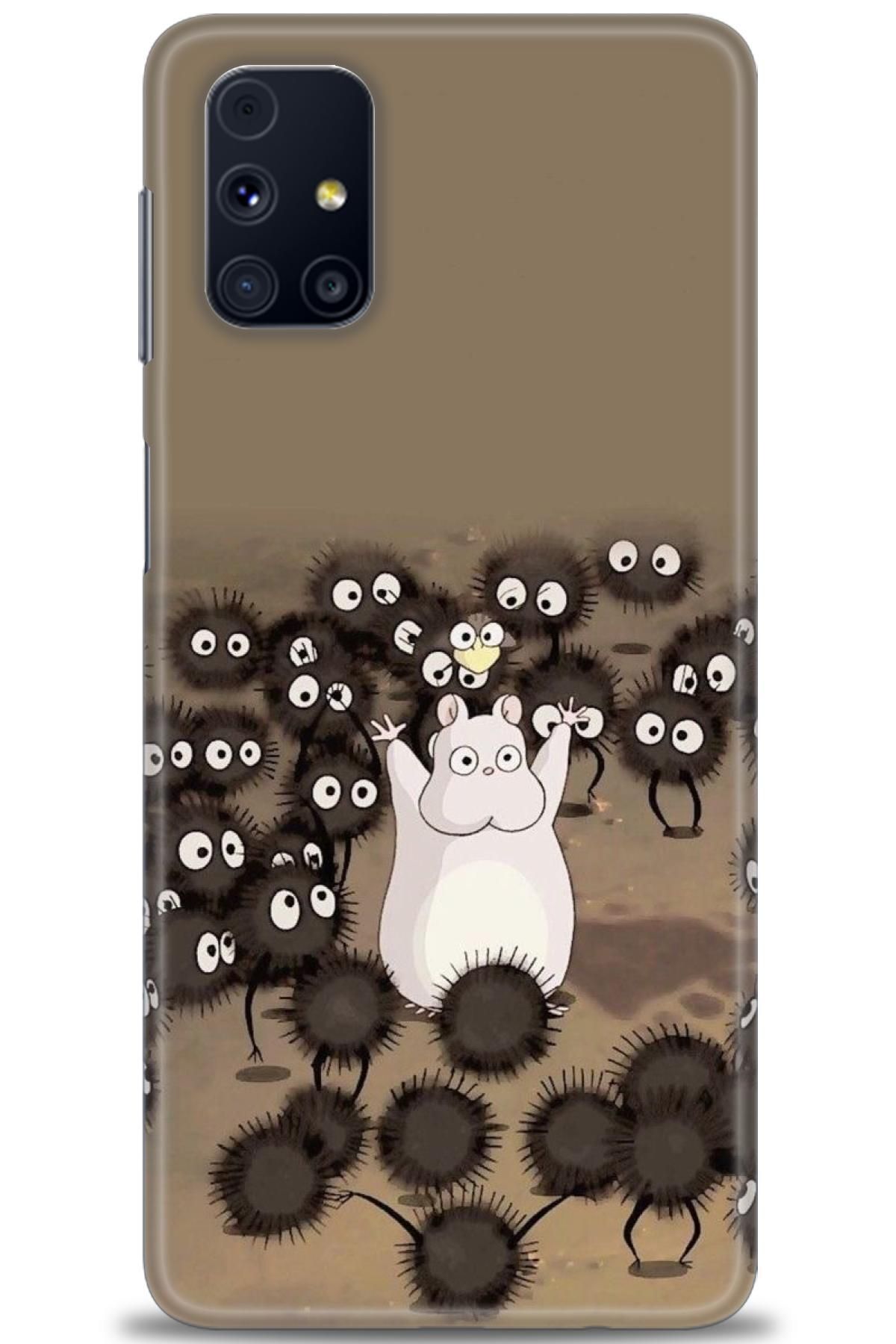 CooperTech Samsung Galaxy M31S İle Uyumlu HD Baskılı Desenli Silikon Kılıf - 133