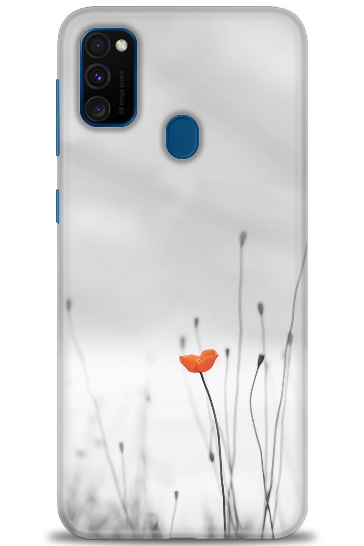 CooperTech Samsung Galaxy M30S İle Uyumlu HD Baskılı Desenli Silikon Kılıf - 755