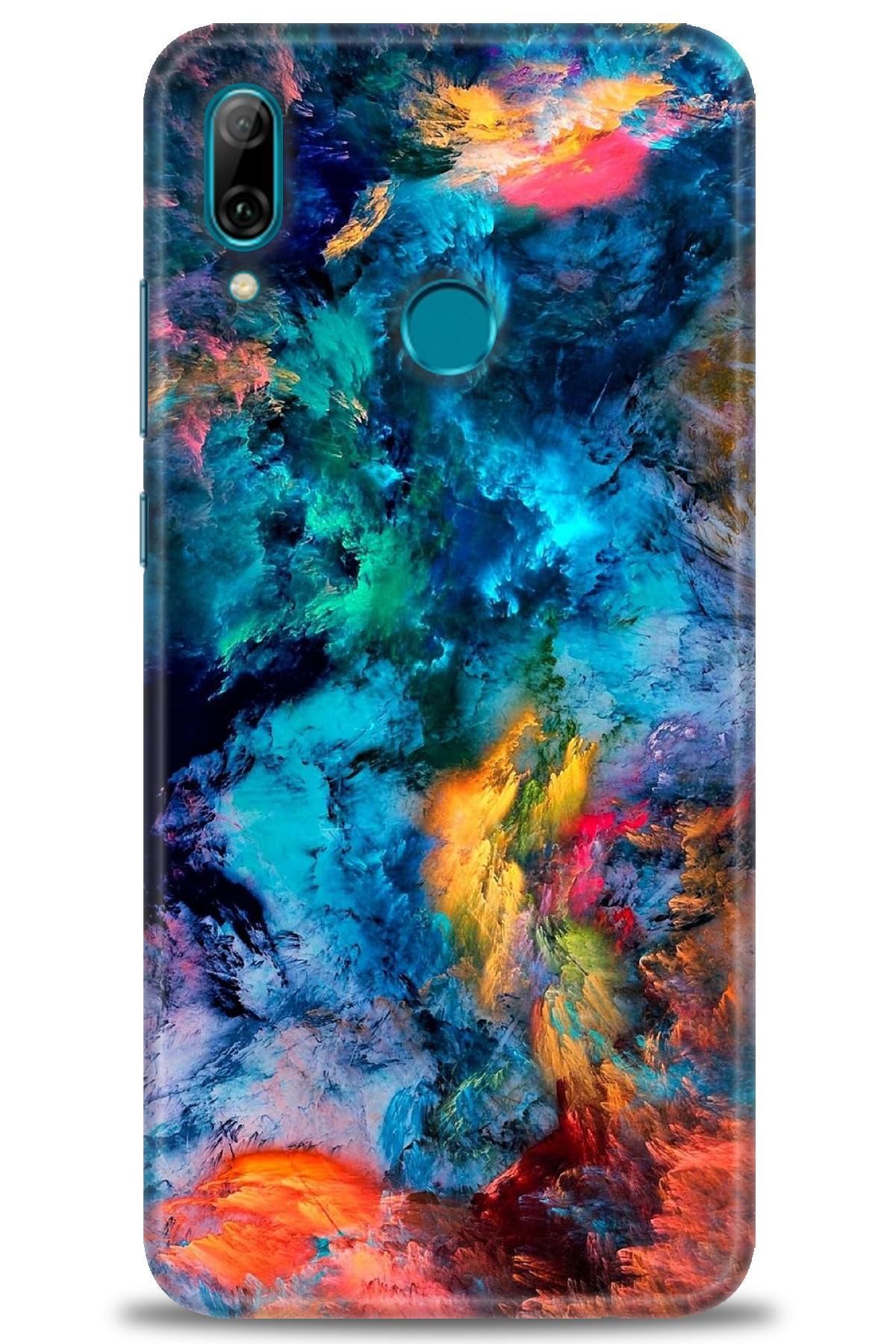 CooperTech Huawei P Smart Pro 2019 İle Uyumlu HD Baskılı Silikon Kılıf - 555
