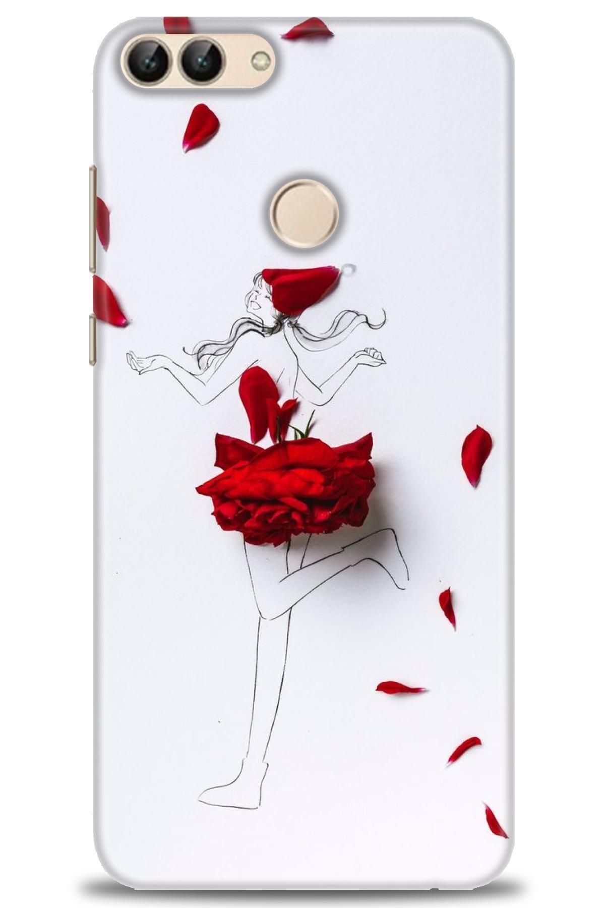 CooperTech Huawei P Smart İle Uyumlu HD Baskılı Silikon Kılıf - 735