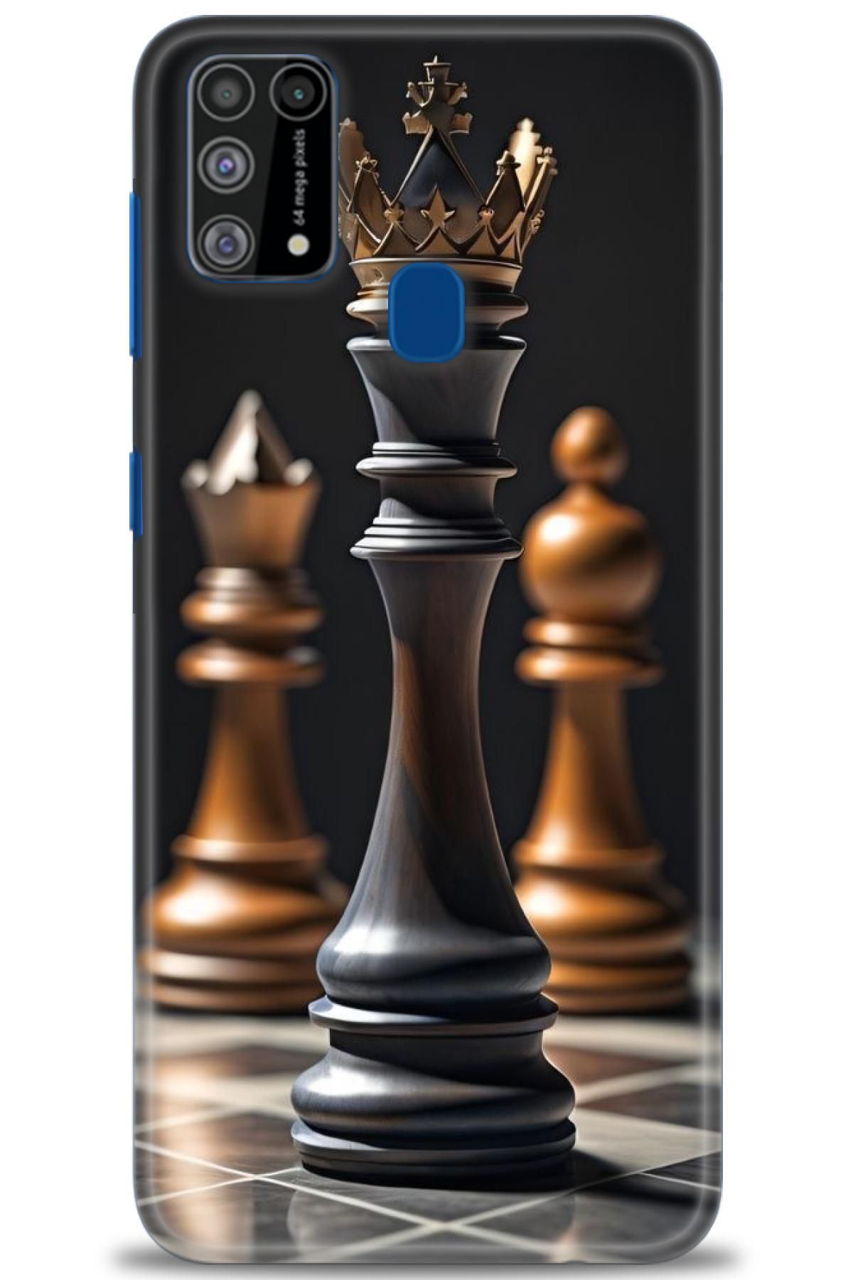 CooperTech Samsung Galaxy M31 İle Uyumlu HD Baskılı Desenli Silikon Kılıf - 638