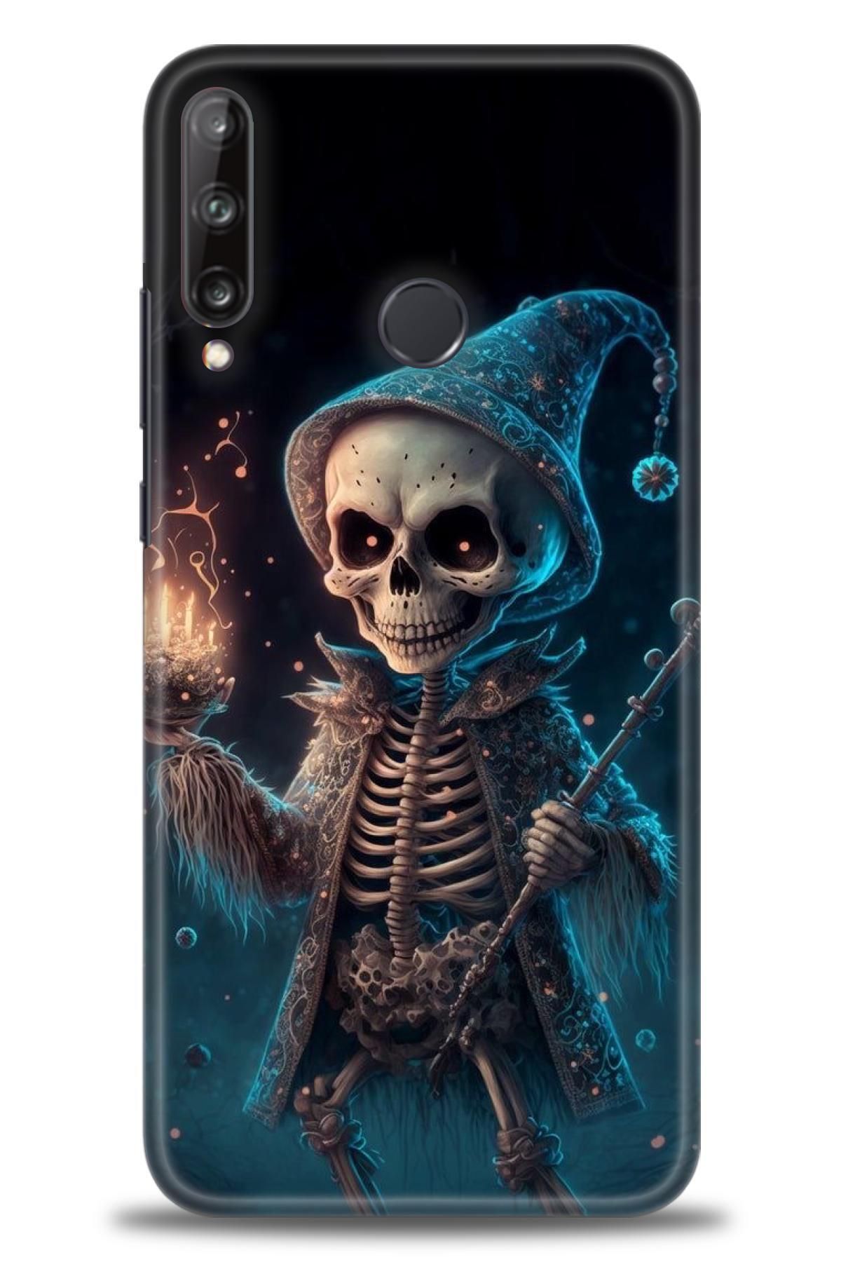 CooperTech Huawei P40 Lite E İle Uyumlu HD Baskılı Silikon Kılıf - 438