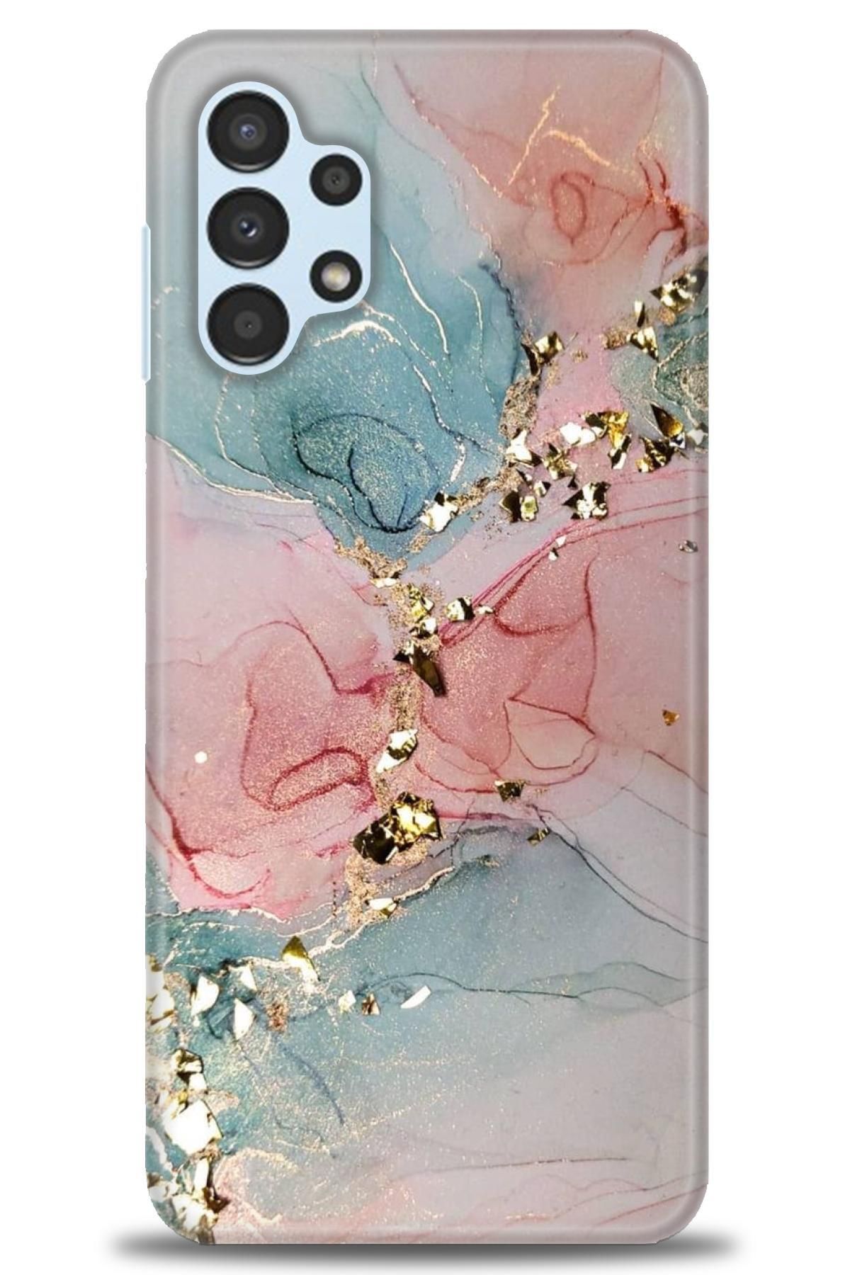 CooperTech Samsung Galaxy A13 4G İle Uyumlu HD Baskılı Desenli Silikon Kılıf - 403