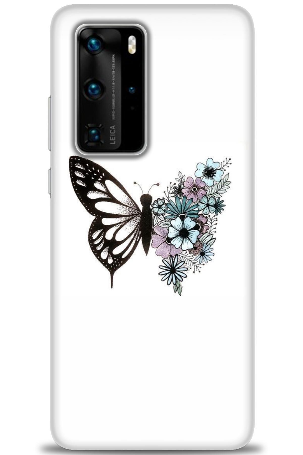 CooperTech Huawei P40 Pro İle Uyumlu HD Baskılı Silikon Kılıf - 258