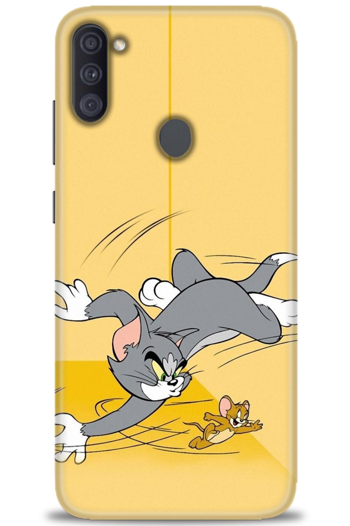 CooperTech Samsung Galaxy A11 İle Uyumlu HD Baskılı Desenli Silikon Kılıf - 584