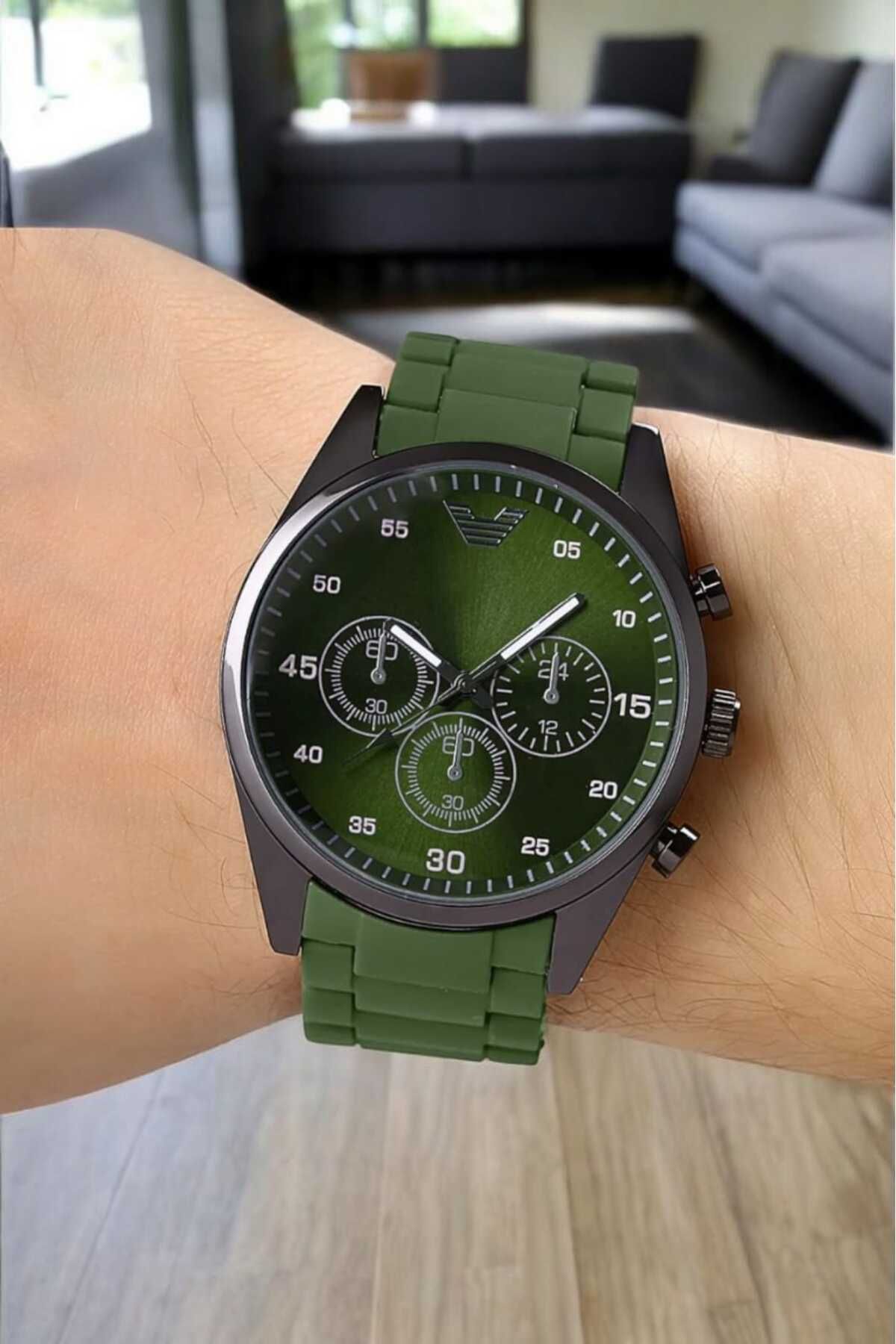 Neorney Yuvarlak Kasa Unisex Şık Kol Saati