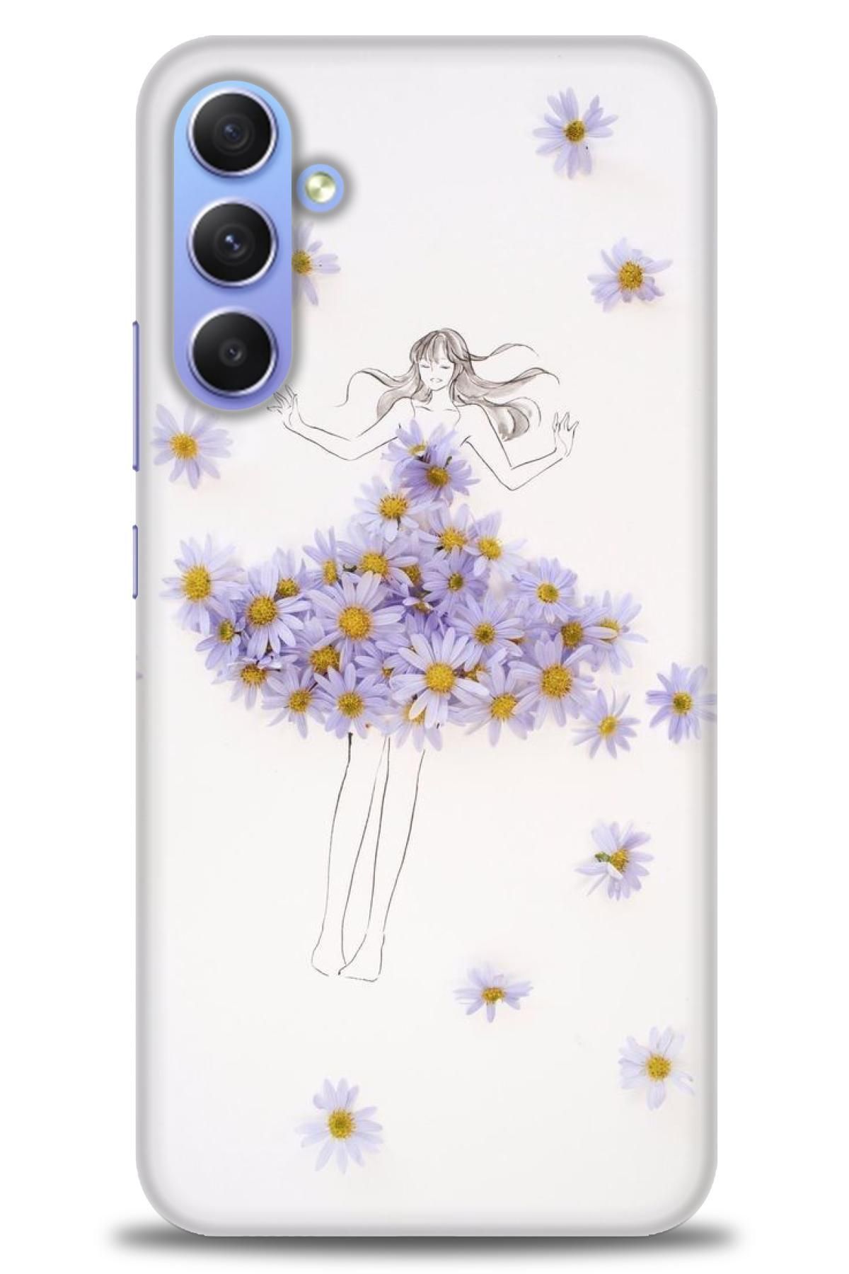 CooperTech Samsung Galaxy A24 İle Uyumlu HD Baskılı Desenli Silikon Kılıf - 737