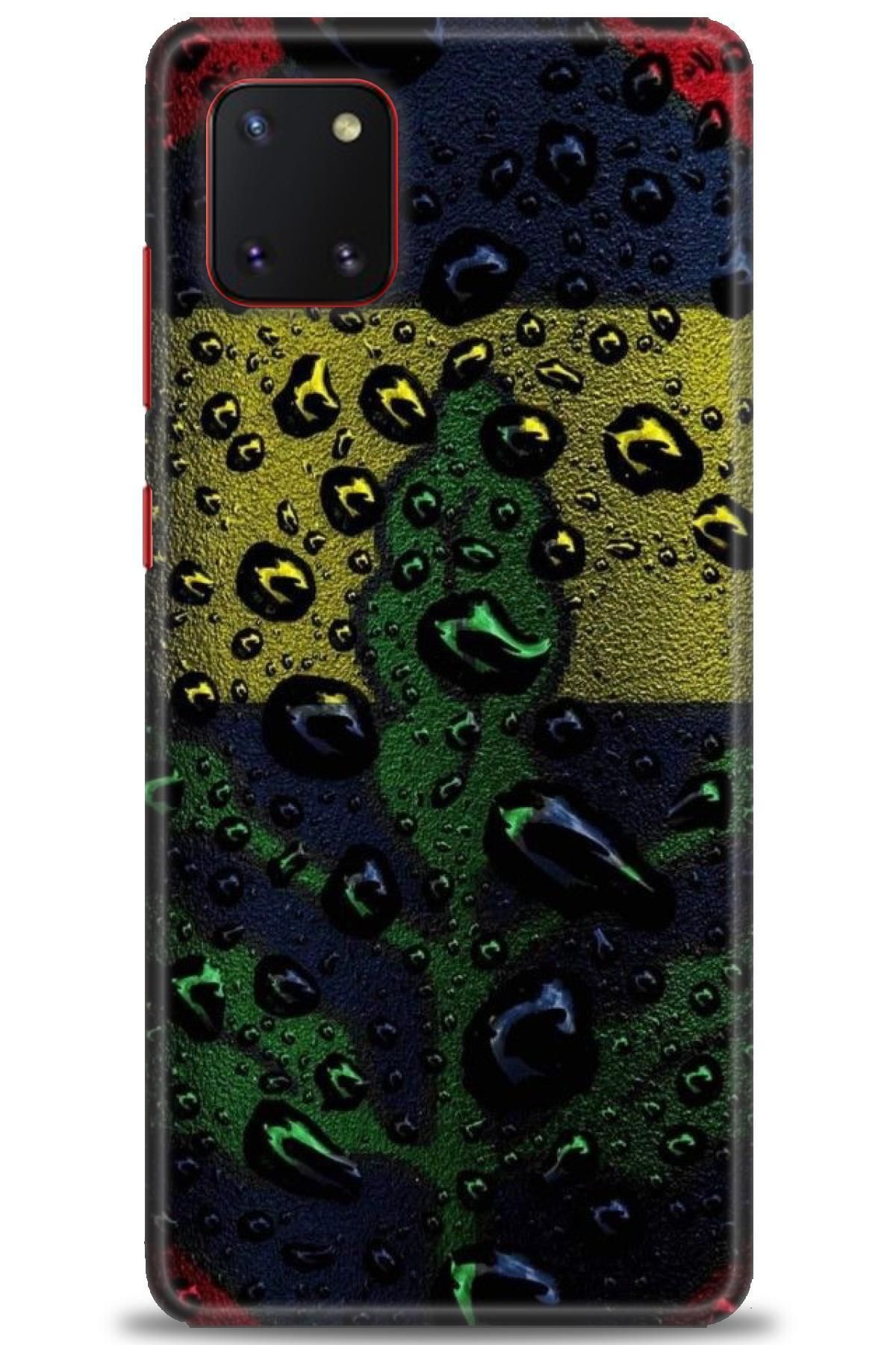 CooperTech Samsung Galaxy A81 İle Uyumlu HD Baskılı Desenli Silikon Kılıf - 71