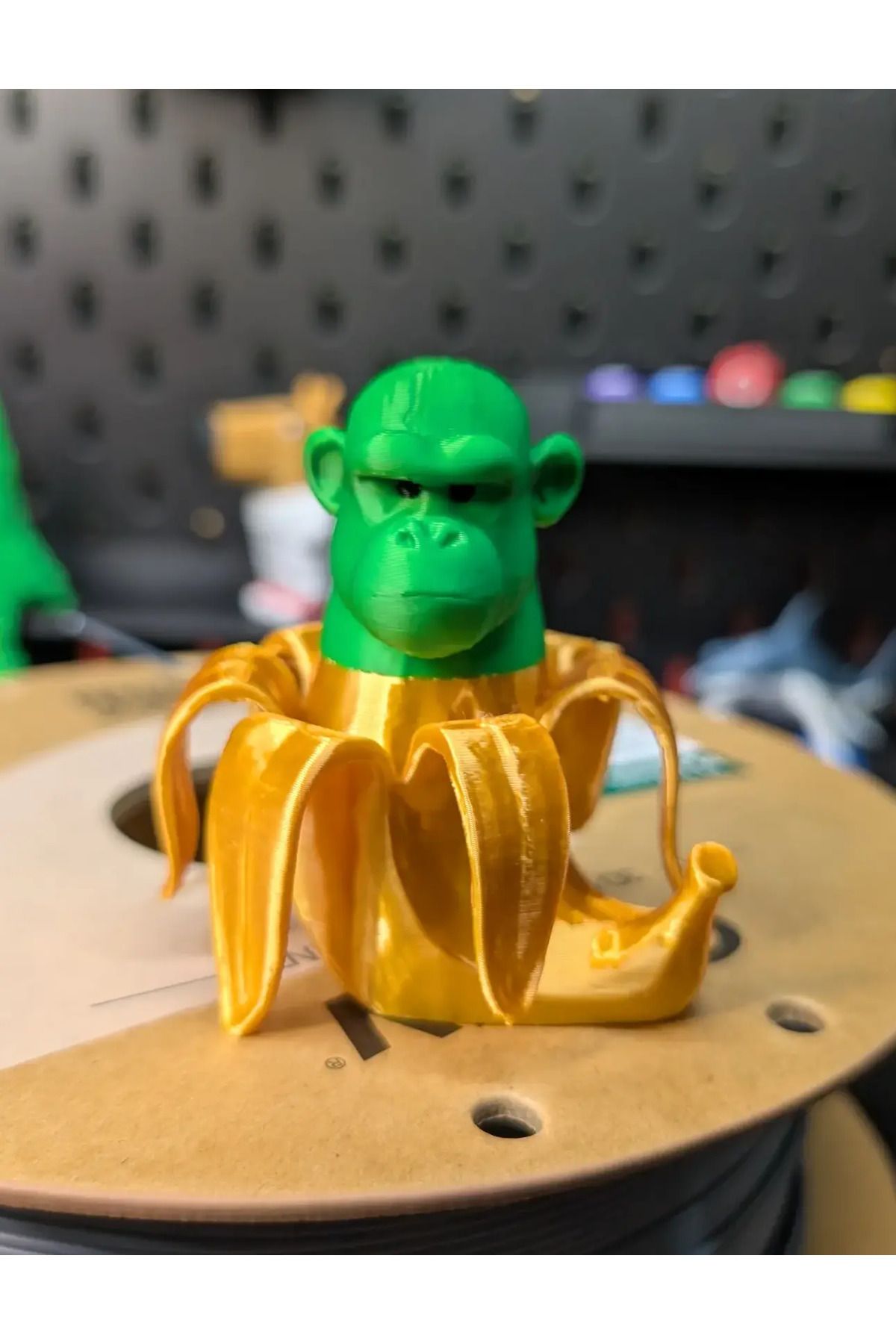 3DLAYERCRAFT Chimpanzini Bananini Figür - Tung Tung Tung Sahur Brainrot Figürü
