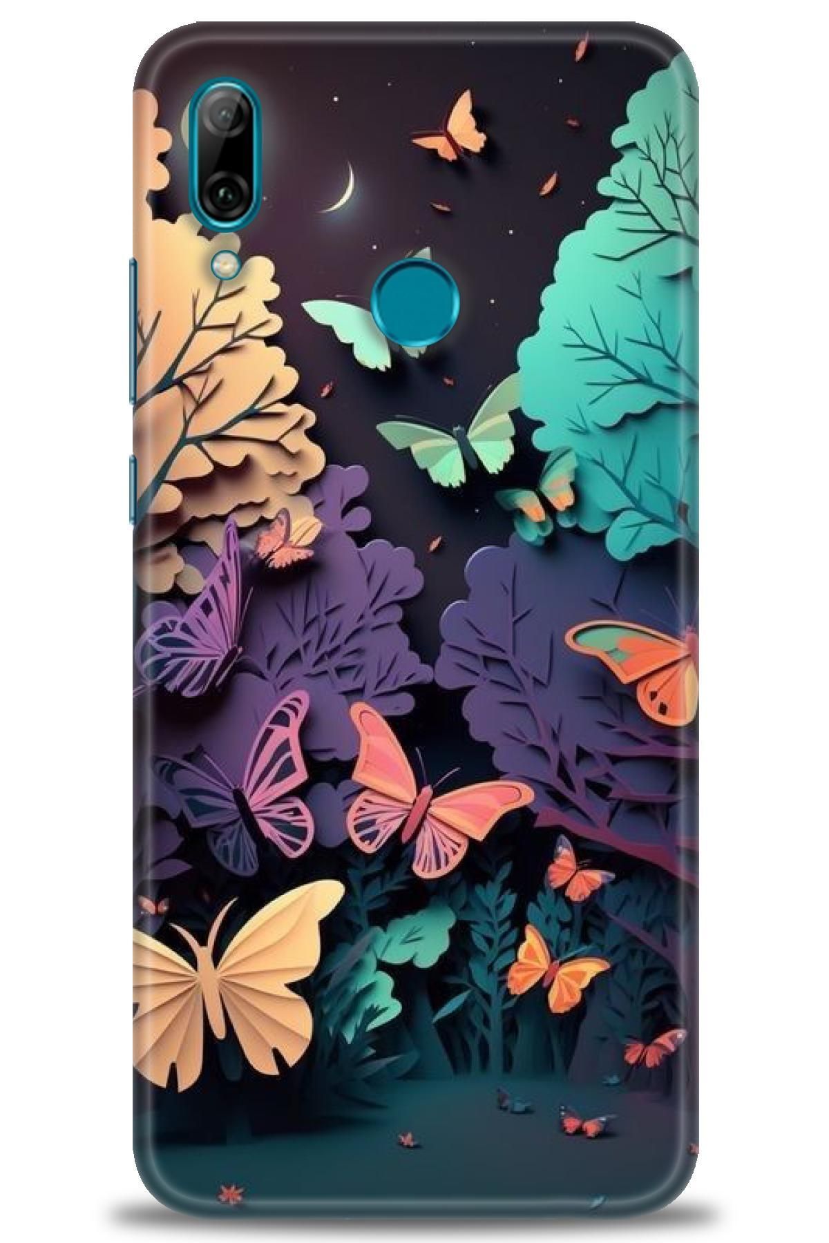 CooperTech Huawei P Smart Pro 2019 İle Uyumlu HD Baskılı Silikon Kılıf - 522