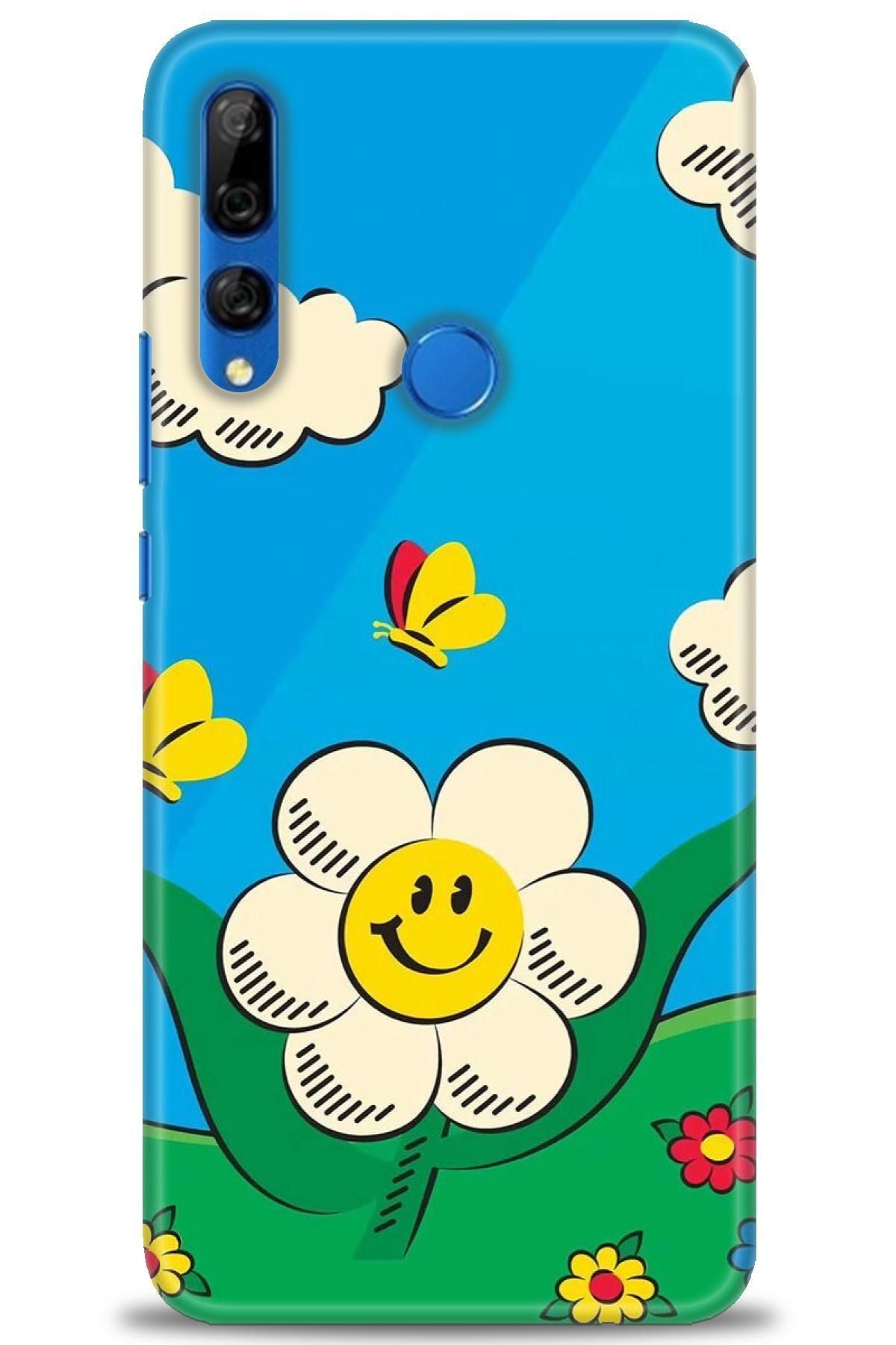 CooperTech Huawei Y9 Prime 2019 İle Uyumlu HD Baskılı Silikon Kılıf - 317