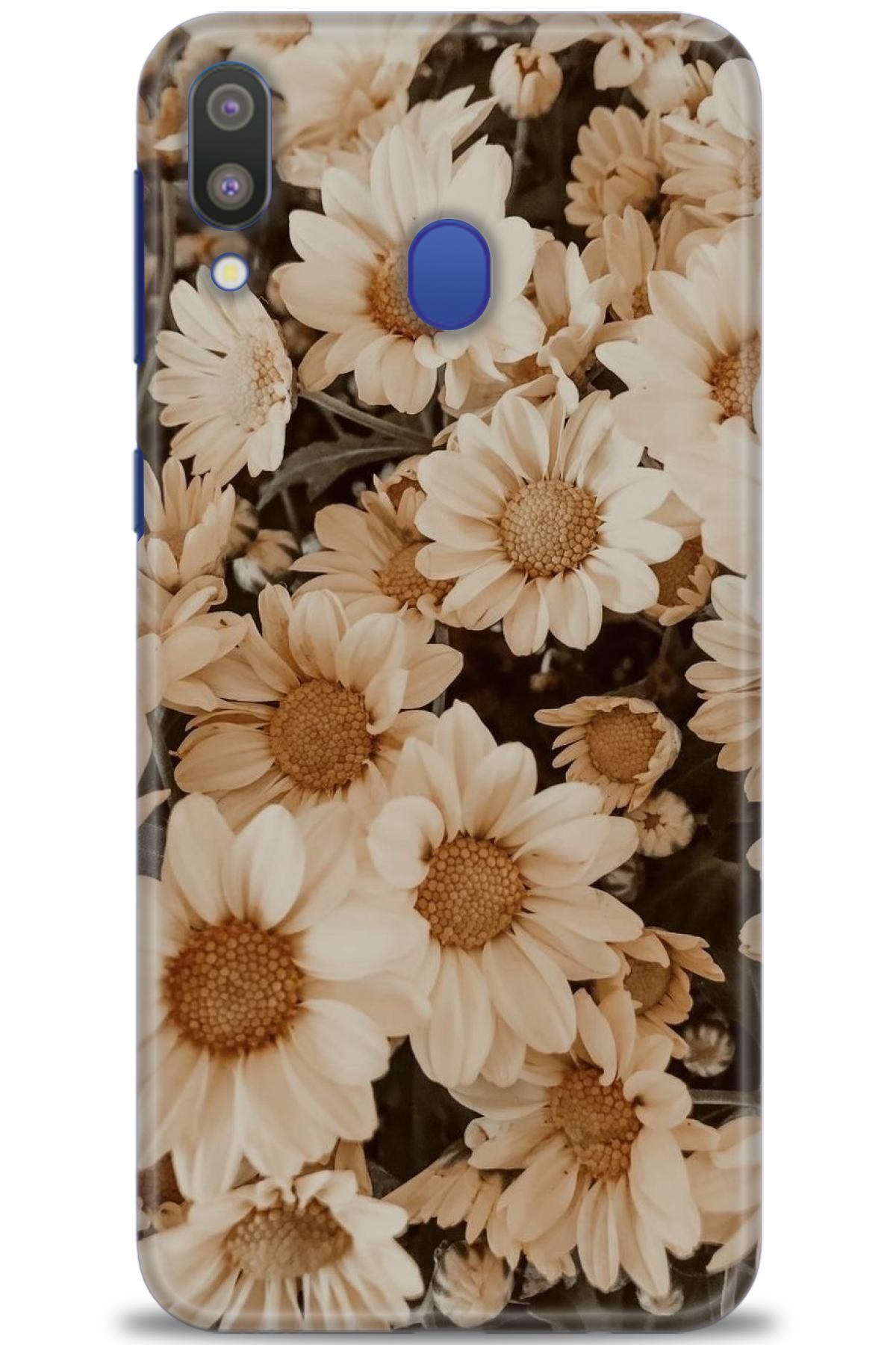 CooperTech Samsung Galaxy M20 İle Uyumlu HD Baskılı Desenli Silikon Kılıf - 53