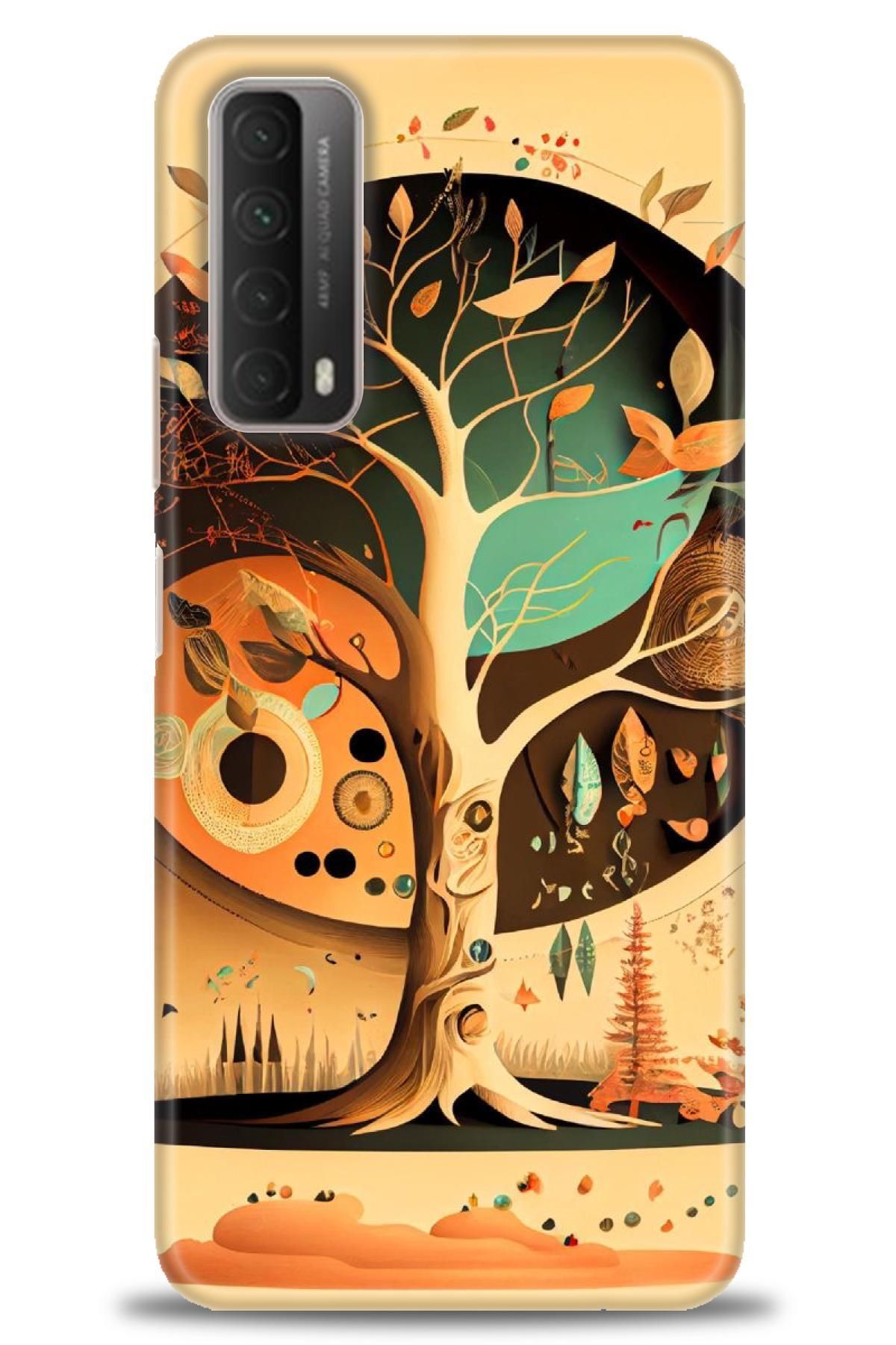 CooperTech Huawei P Smart 2021 İle Uyumlu HD Baskılı Silikon Kılıf - 882