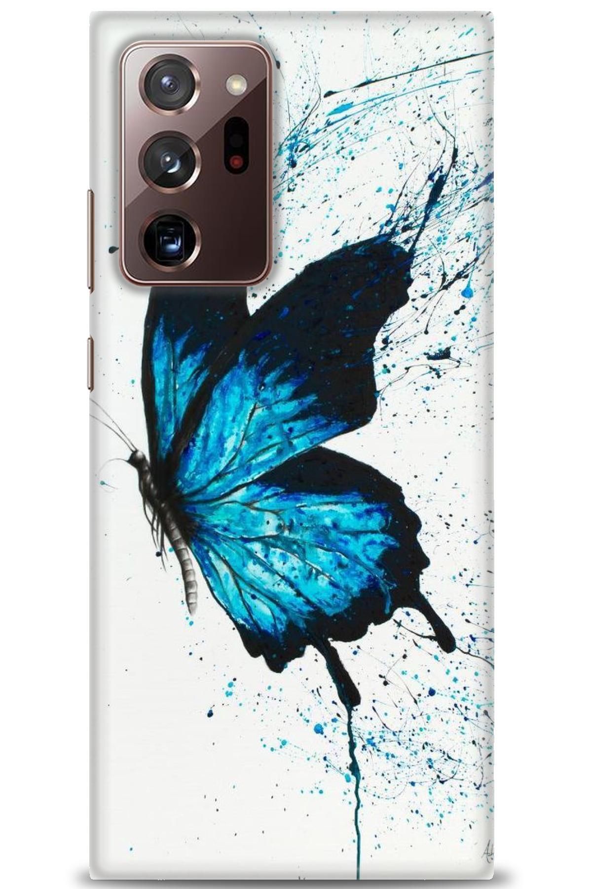 CooperTech Samsung Galaxy Note 20 İle Uyumlu HD Baskılı Desenli Silikon Kılıf - 115