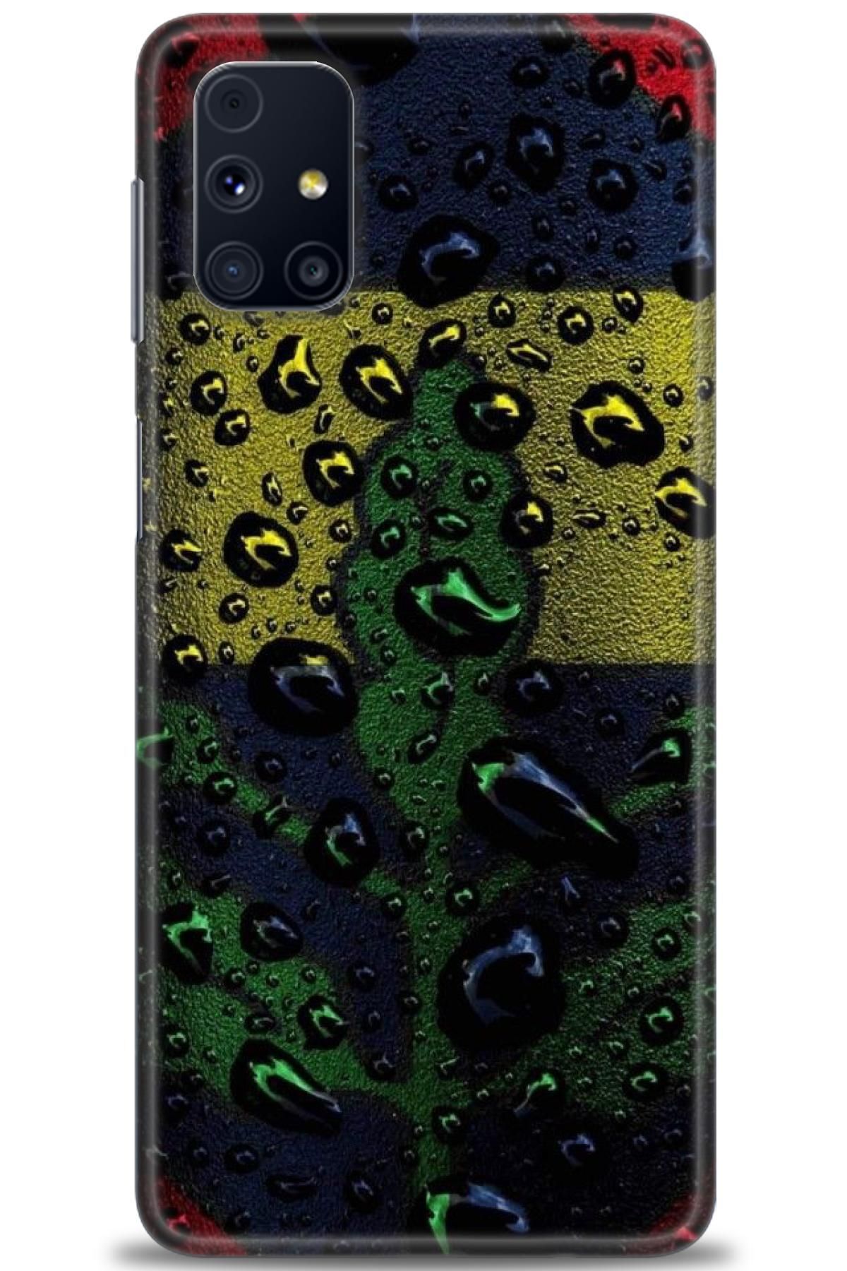 CooperTech Samsung Galaxy M31S İle Uyumlu HD Baskılı Desenli Silikon Kılıf - 71