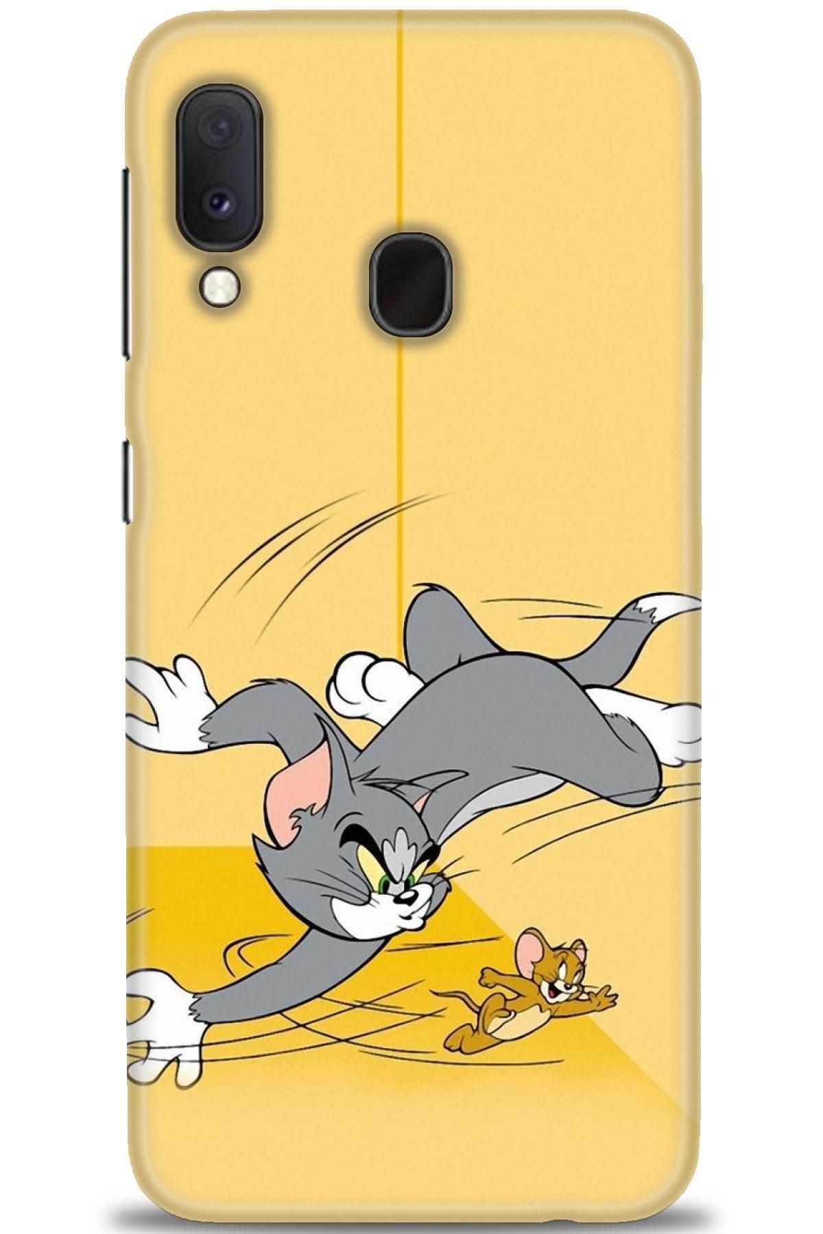 CooperTech Samsung Galaxy A20E İle Uyumlu HD Baskılı Desenli Silikon Kılıf - 584