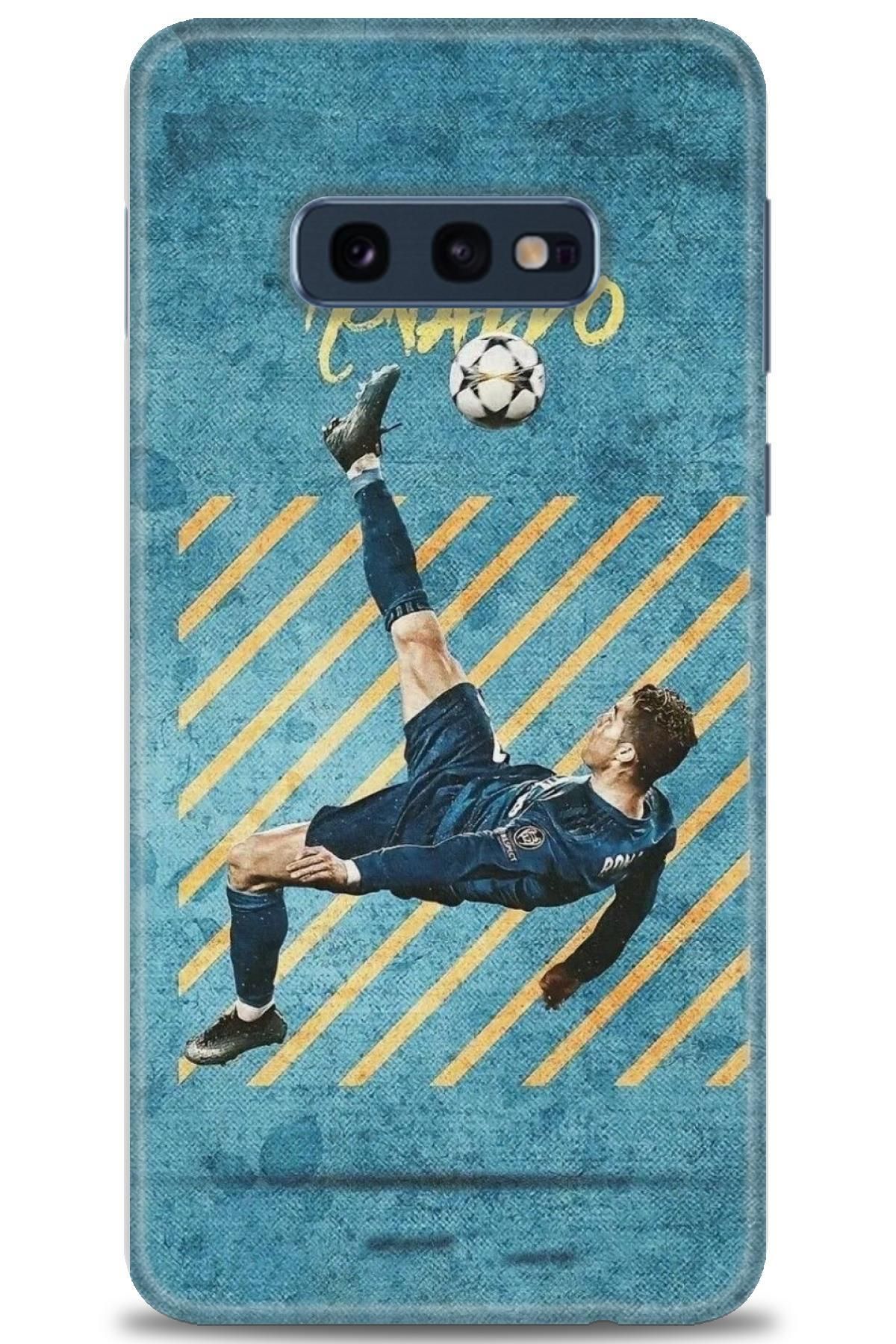 CooperTech Samsung Galaxy S10E İle Uyumlu HD Baskılı Desenli Silikon Kılıf - 1088
