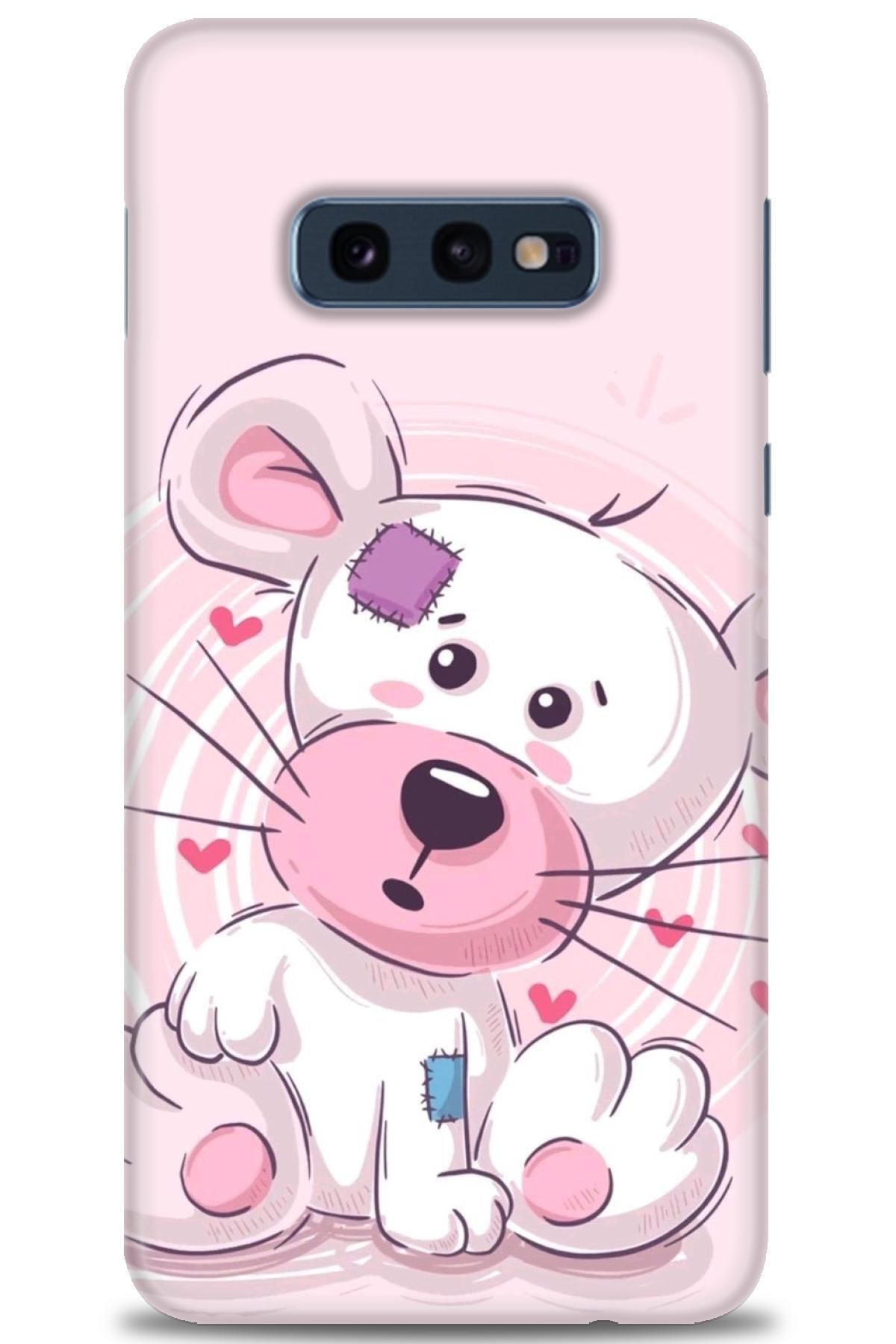 CooperTech Samsung Galaxy S10E İle Uyumlu HD Baskılı Desenli Silikon Kılıf - 386