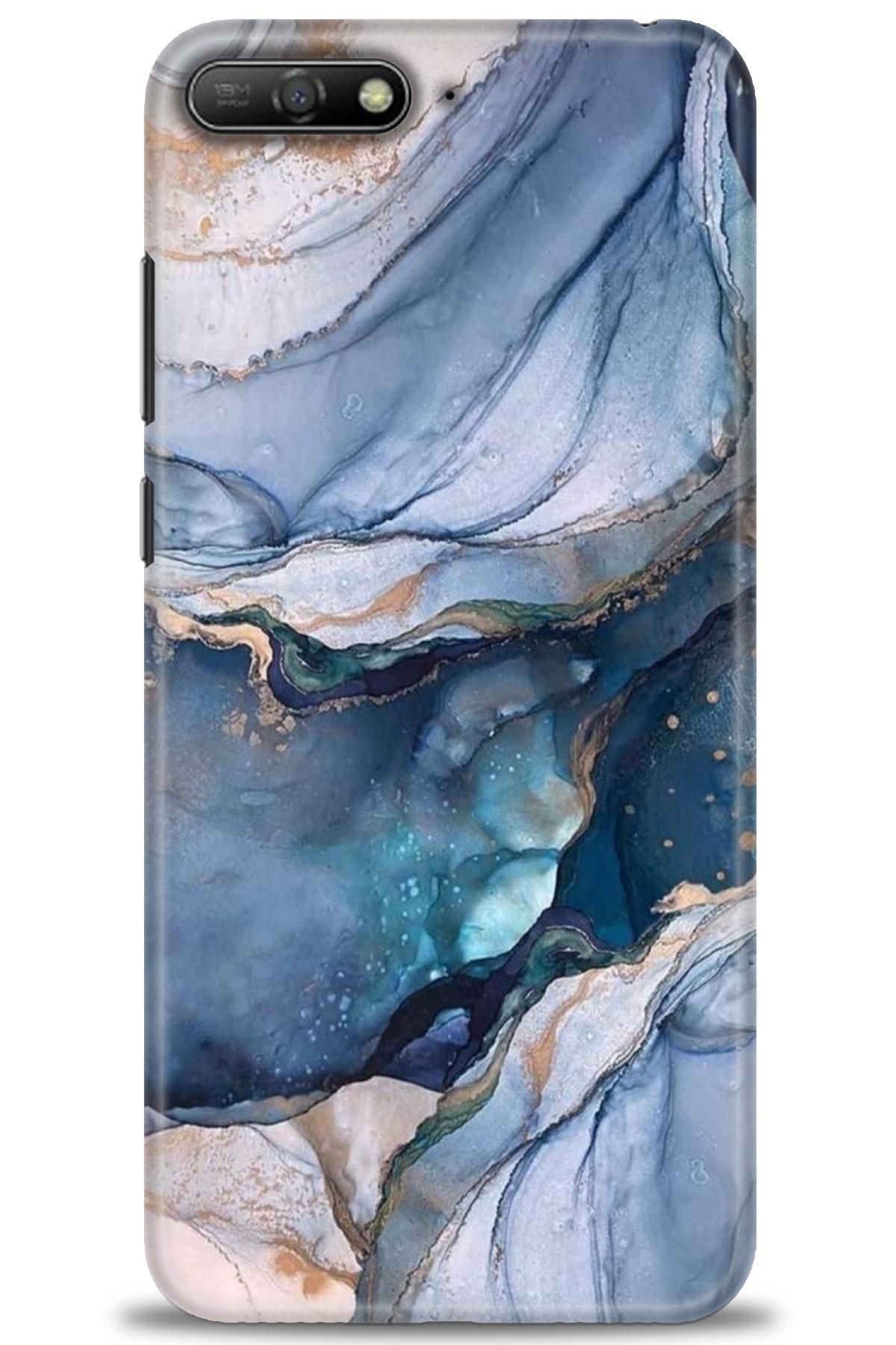 CooperTech Huawei Y6 2018 İle Uyumlu HD Baskılı Silikon Kılıf - 810