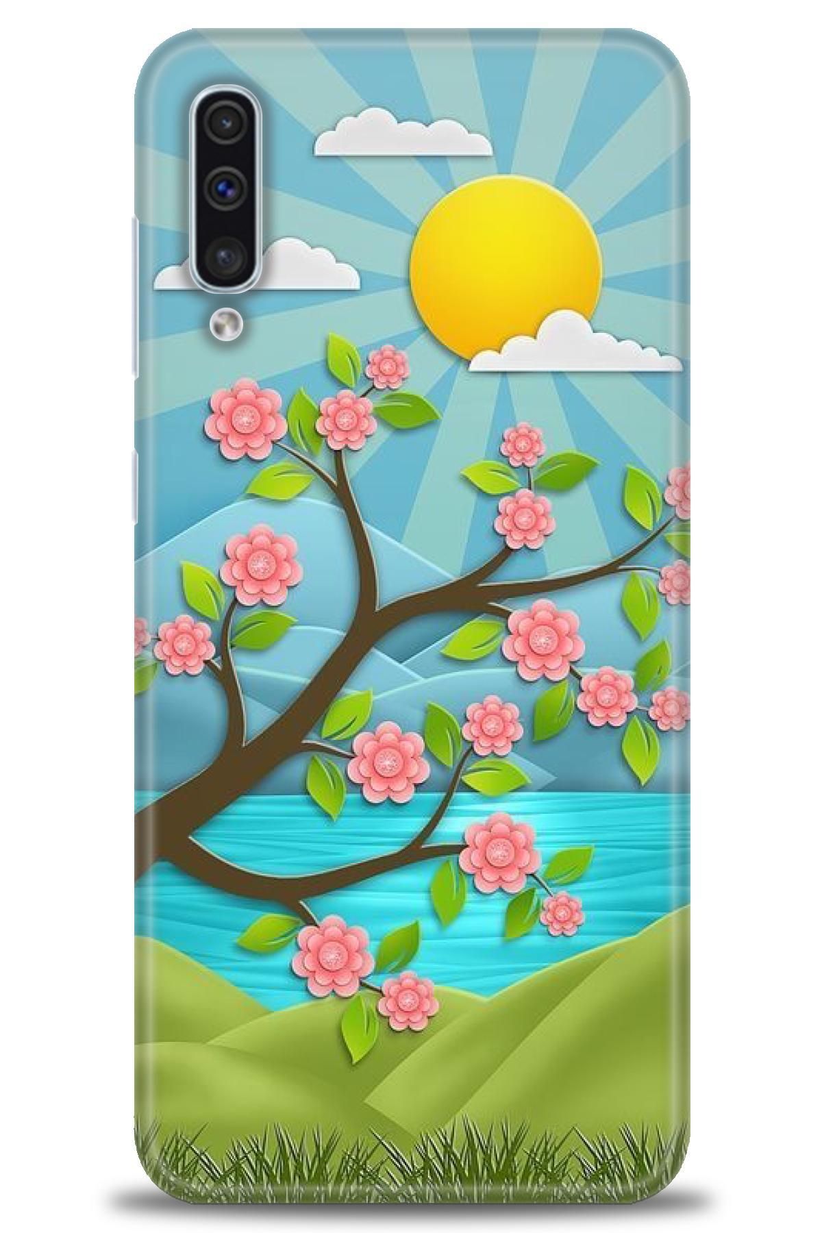 CooperTech Samsung Galaxy A50 İle Uyumlu HD Baskılı Desenli Silikon Kılıf - 746