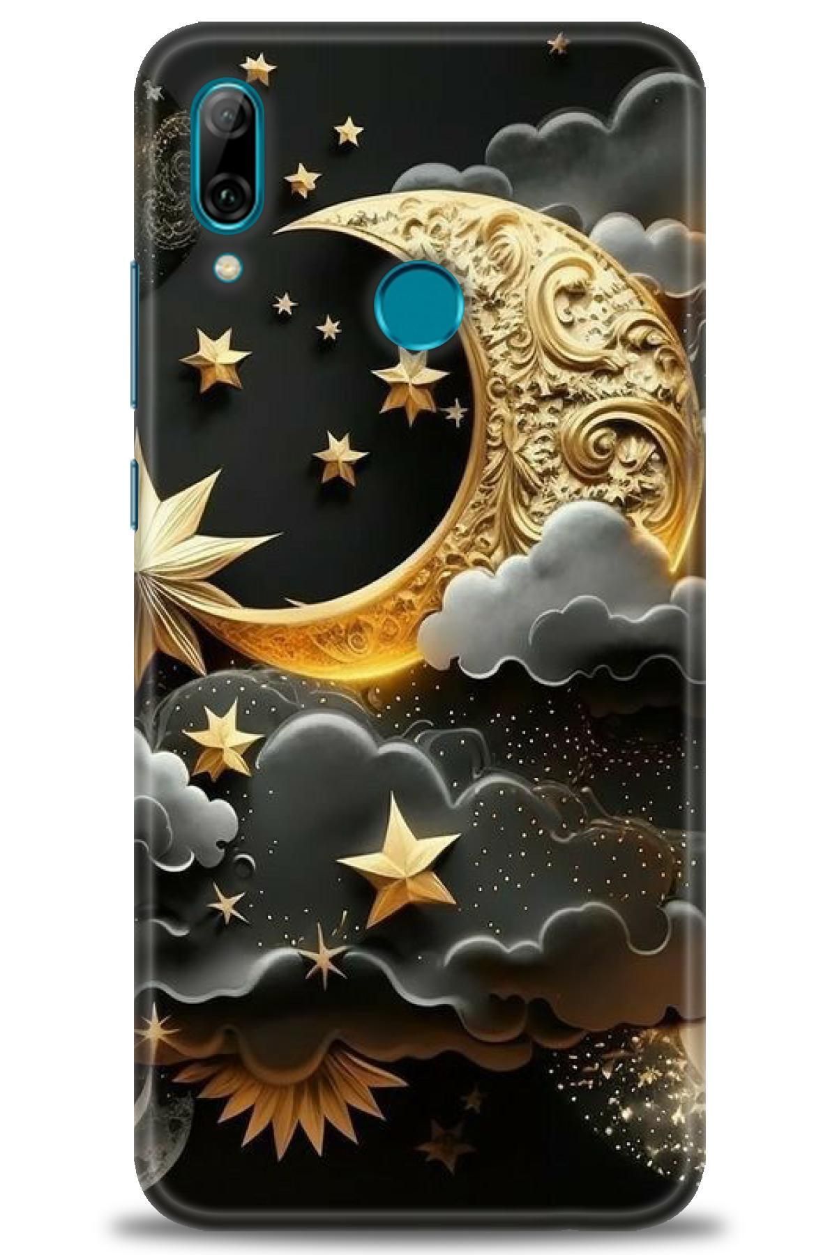 CooperTech Huawei P Smart Pro 2019 İle Uyumlu HD Baskılı Silikon Kılıf - 722