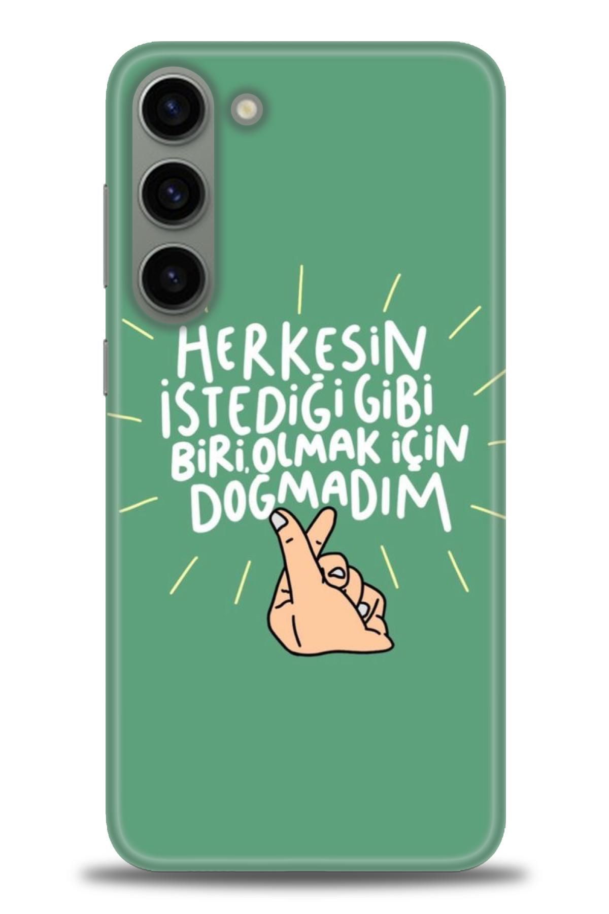 CooperTech Samsung Galaxy S23 İle Uyumlu HD Baskılı Desenli Silikon Kılıf - 1079