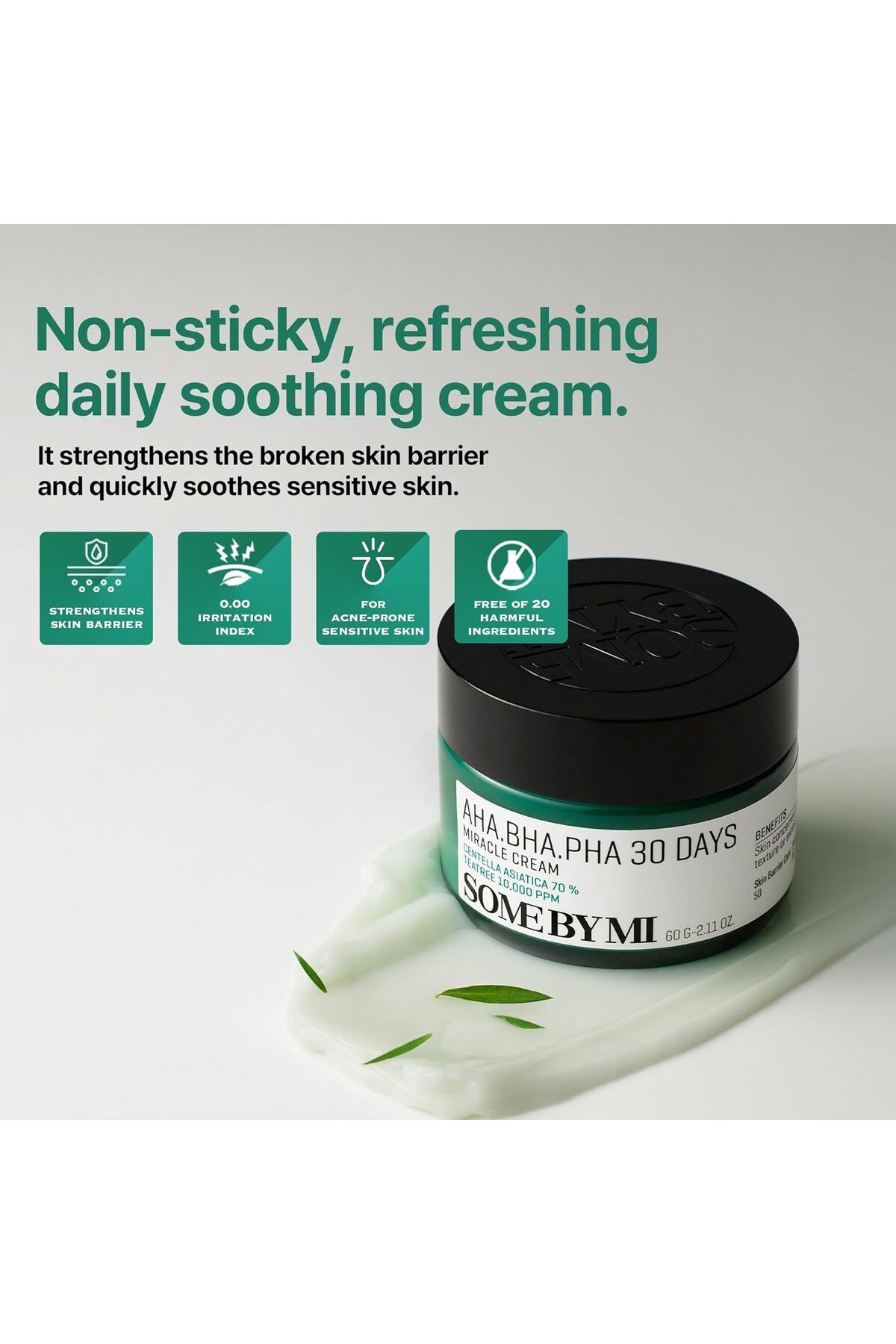 KR-Some By Mi AHA BHA PHA 30 Days Miracle Cream | 60ml | Made From Tea 2