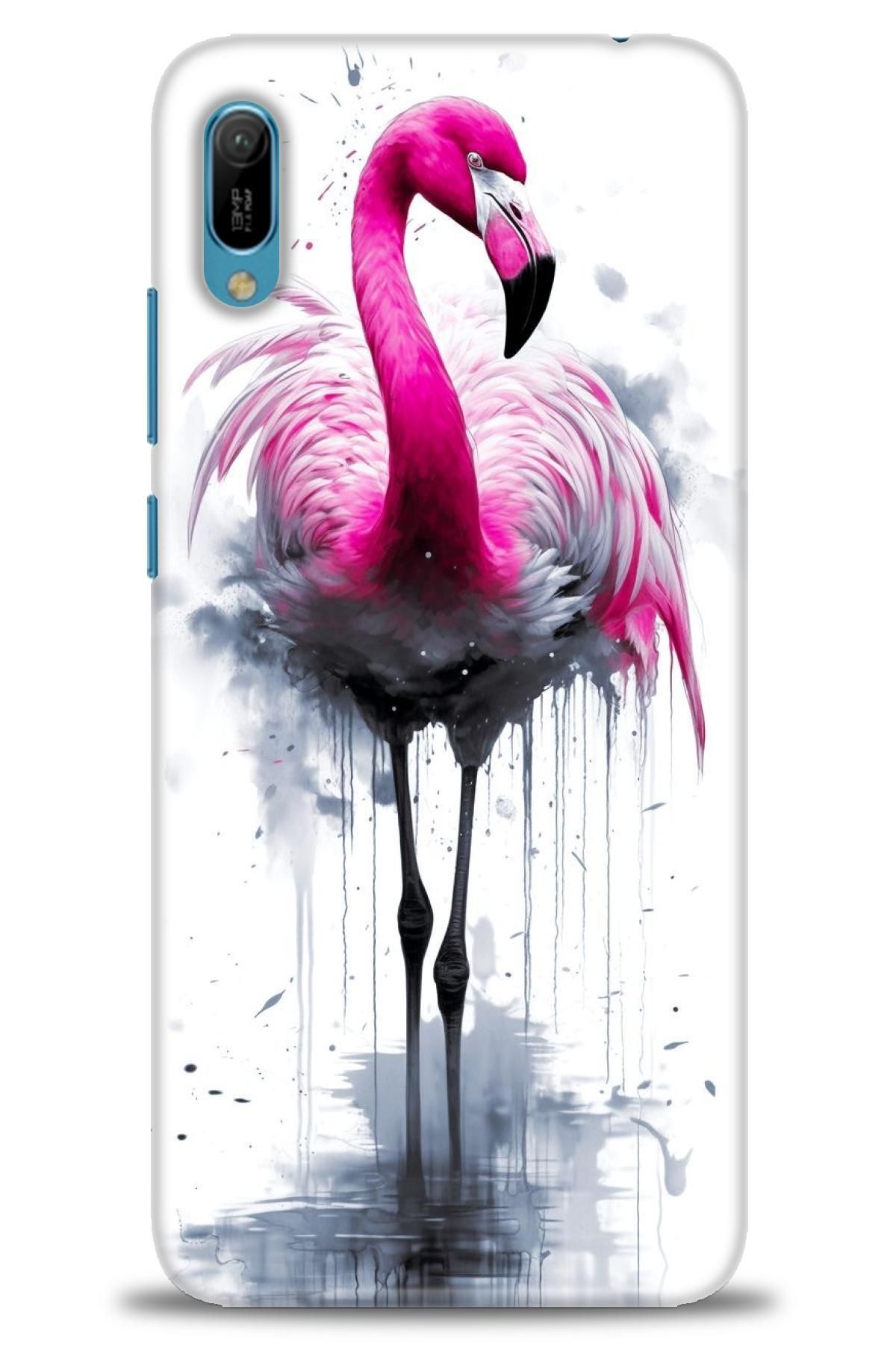 CooperTech Huawei Y6 2019 İle Uyumlu HD Baskılı Silikon Kılıf - 107