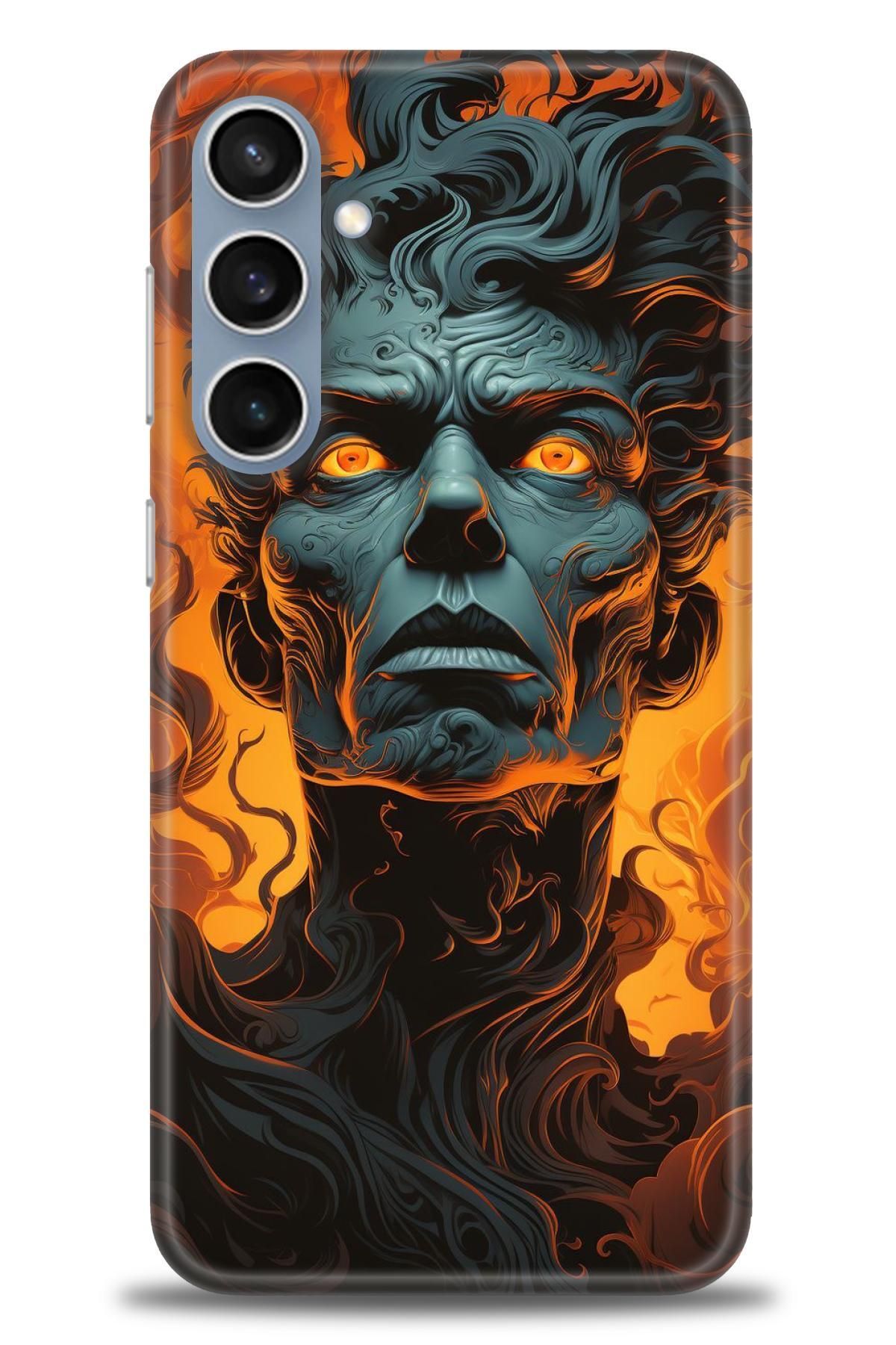 CooperTech Samsung Galaxy S24 İle Uyumlu HD Baskılı Desenli Silikon Kılıf - 566
