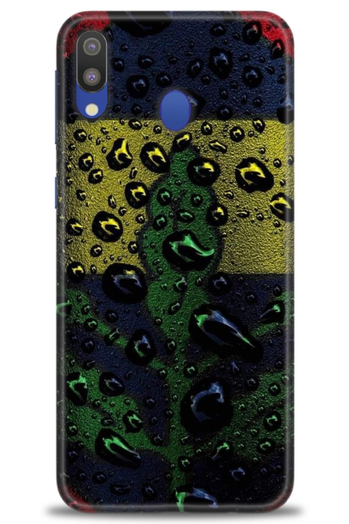 CooperTech Samsung Galaxy A10S İle Uyumlu HD Baskılı Desenli Silikon Kılıf - 71