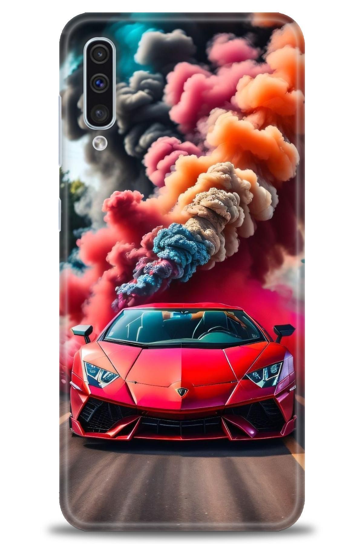 CooperTech Samsung Galaxy A50S İle Uyumlu HD Baskılı Desenli Silikon Kılıf - 854