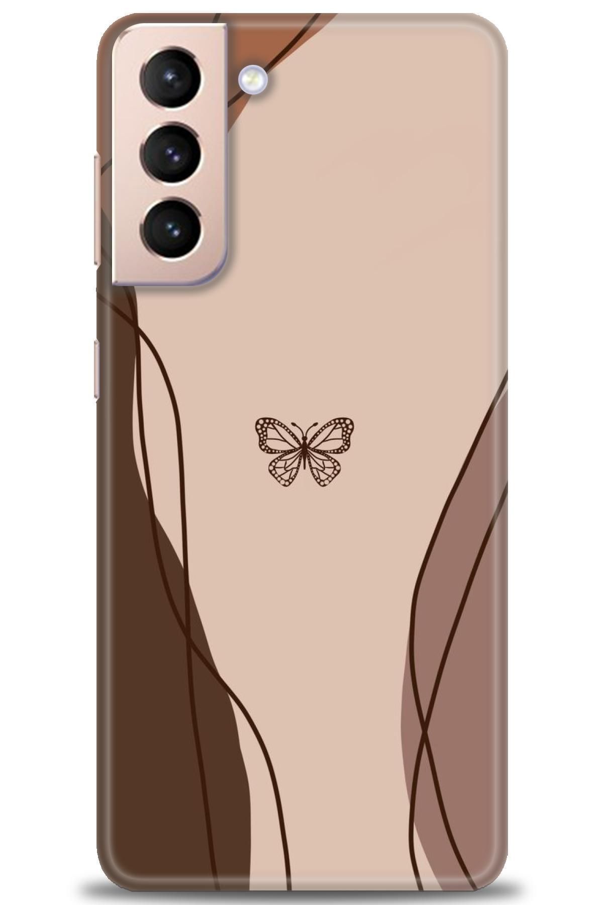 CooperTech Samsung Galaxy S21 FE İle Uyumlu HD Baskılı Desenli Silikon Kılıf - 692