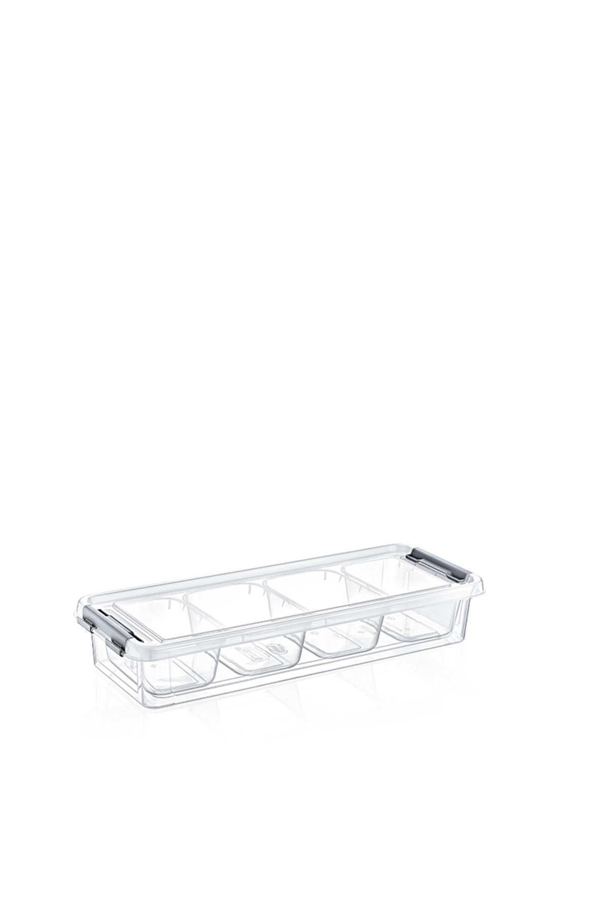 HOBBY LİFE Grand 4 Bölmeli Sığ Organize Kutu 2.5 L