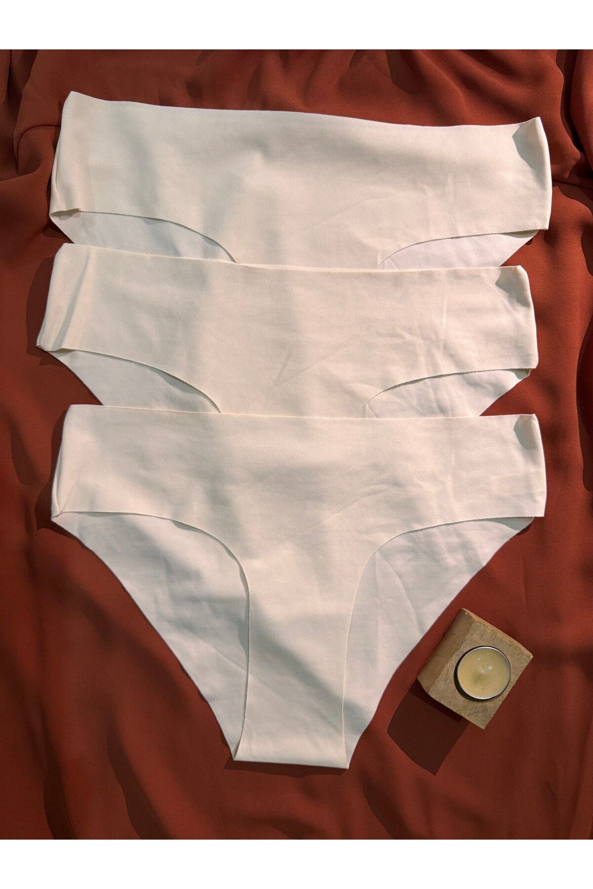Cottondance Lazer Kesim Dikişsiz Bikini Model 3'lü Ten Rengi Külot