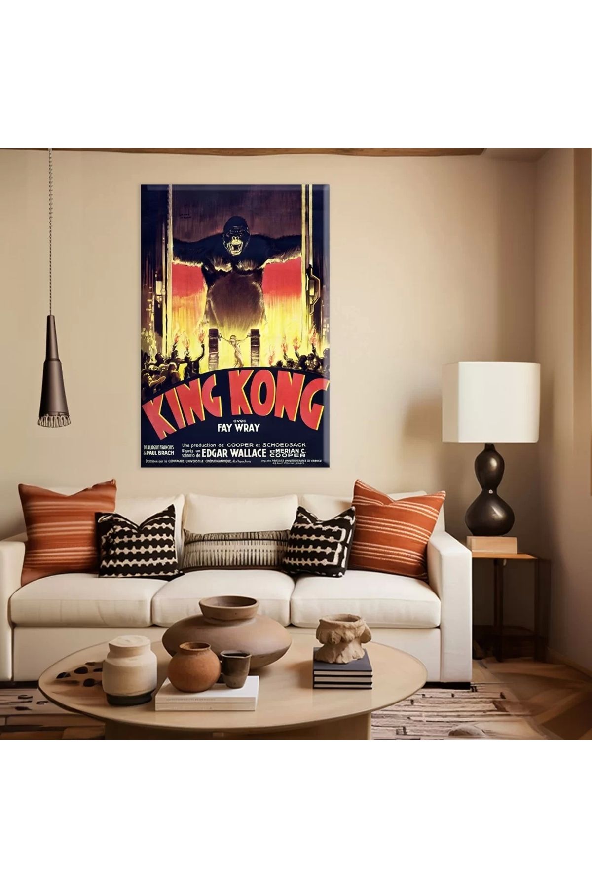 VOGLOO Klasik King Kong Kanvas Tablo