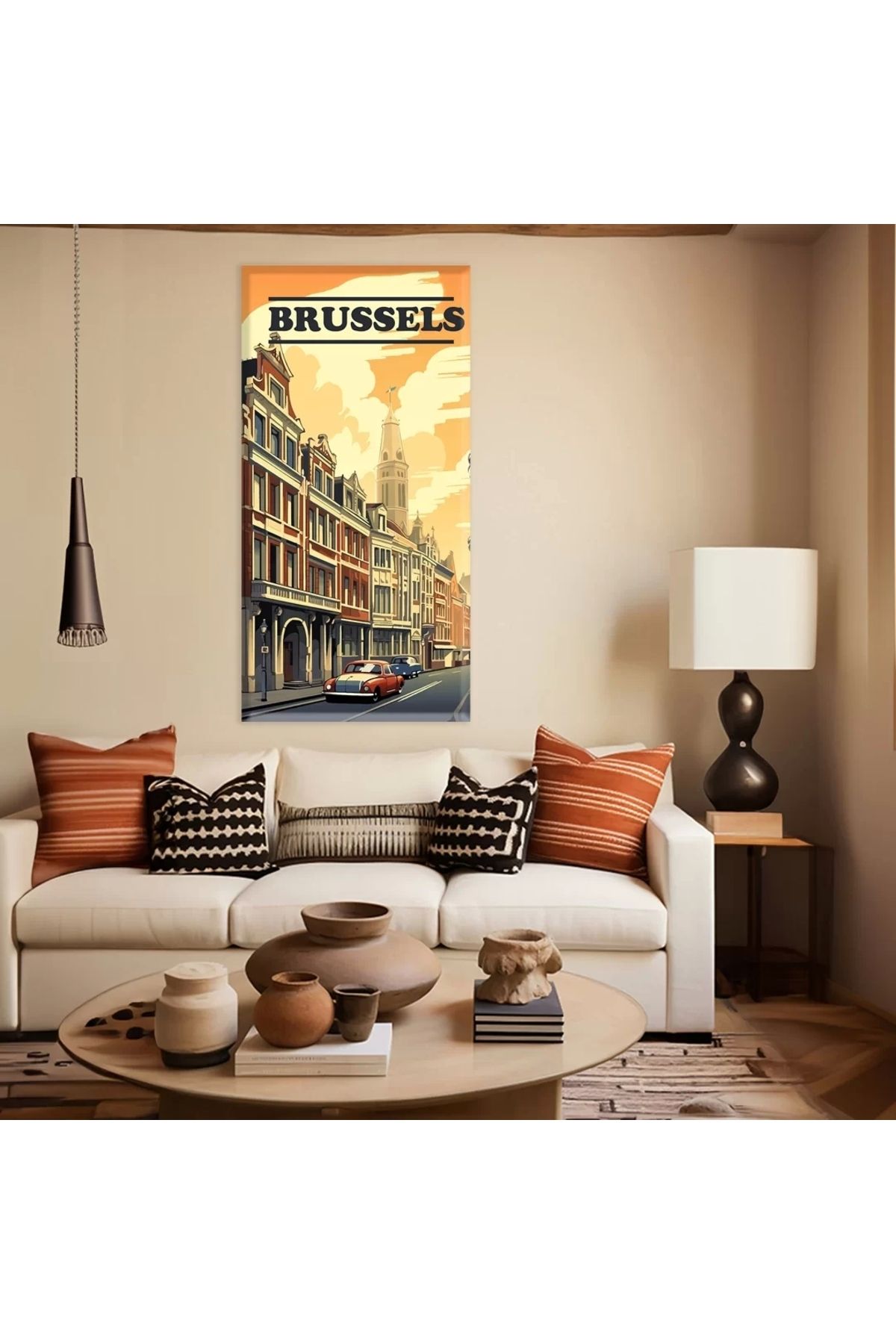 VOGLOO Brussels Kanvas Tablo