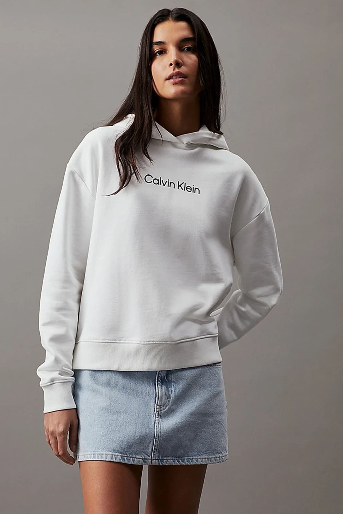 Calvin Klein Kadın HERO LOGO HOODIE Sweatshirts
