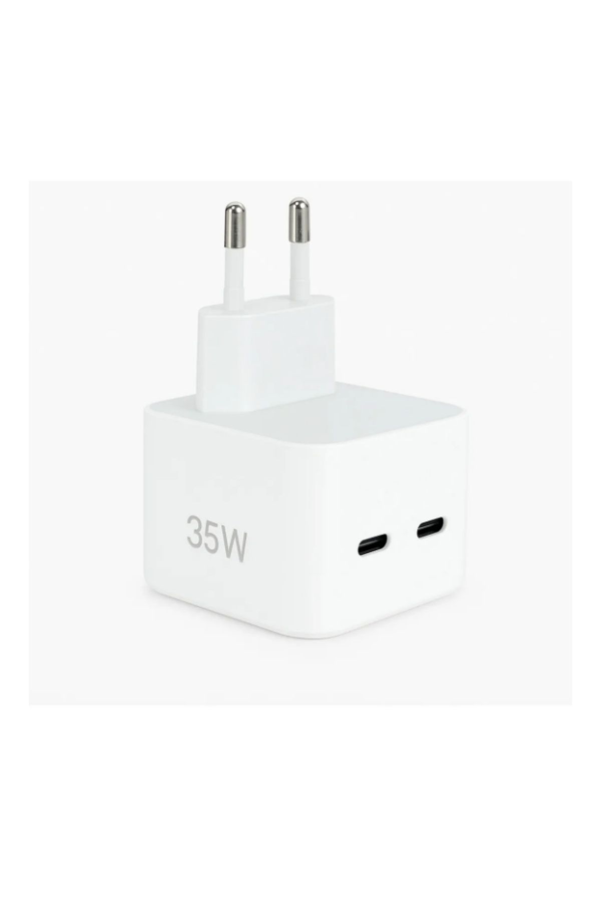 Ozmik Yeni Nesil Fast Charger 35W Çift TYP-C Portlu Pd Hızlı Şarj Adaptörü