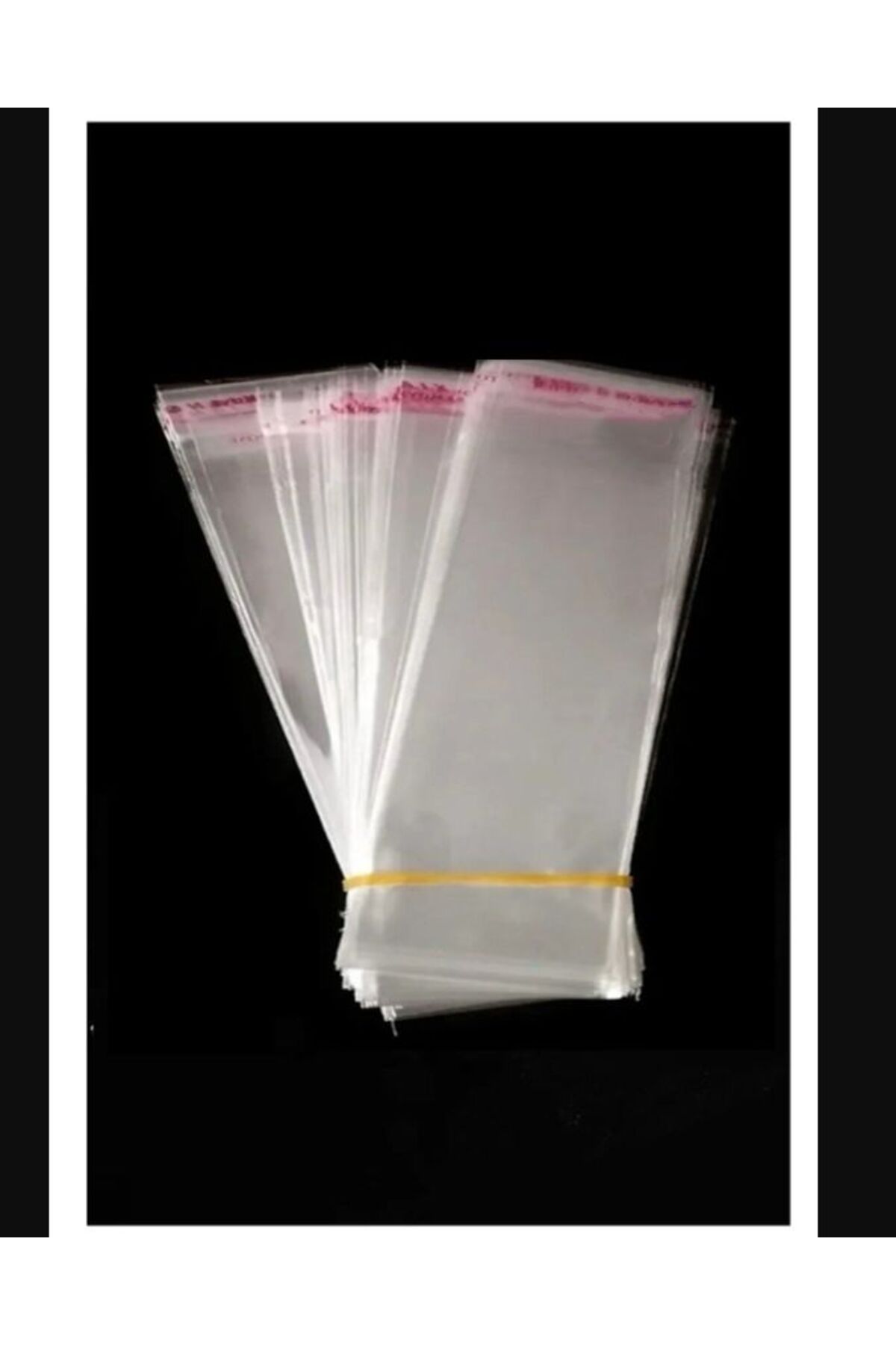 Ax Axentia 20 Adet Hediye Oyuncak Jelatini Şeffaf Parlak Yapışkanlı Ambalaj 8x15 cm
