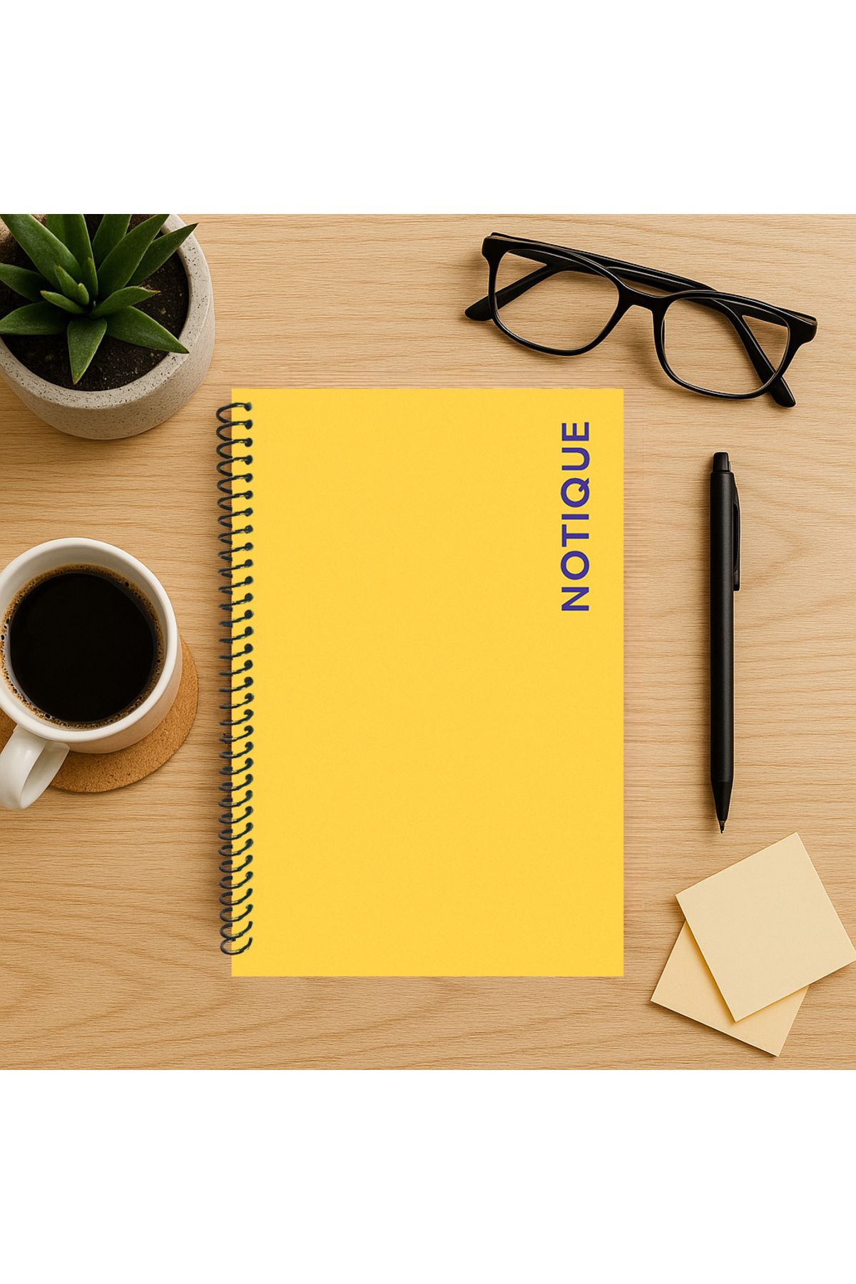 Notique Pastel Serisi A5 Çizgisiz Defter