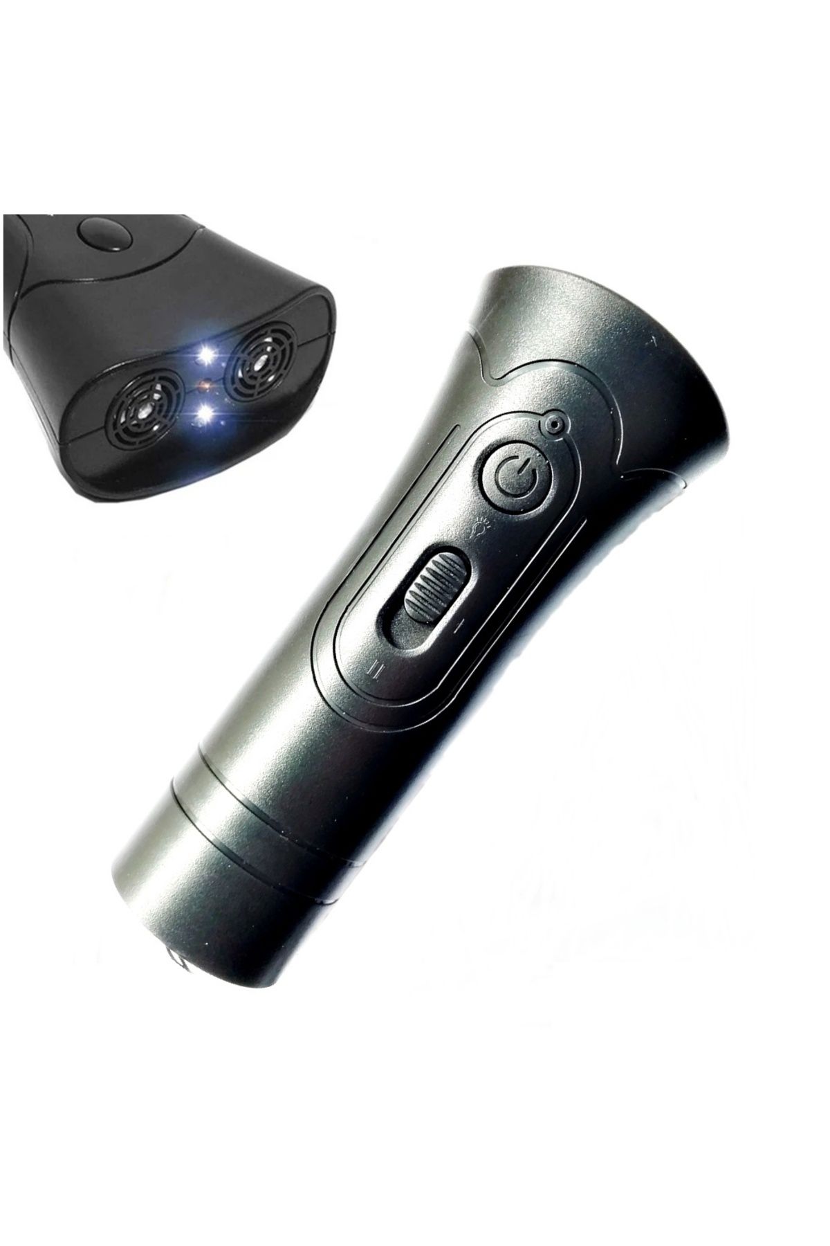 Nunbell Etkili Lazer Işıklı Ultrasonik Köpek Uzaklaştırıcı Caydırıcı - Köpek Eğitim Cihazı